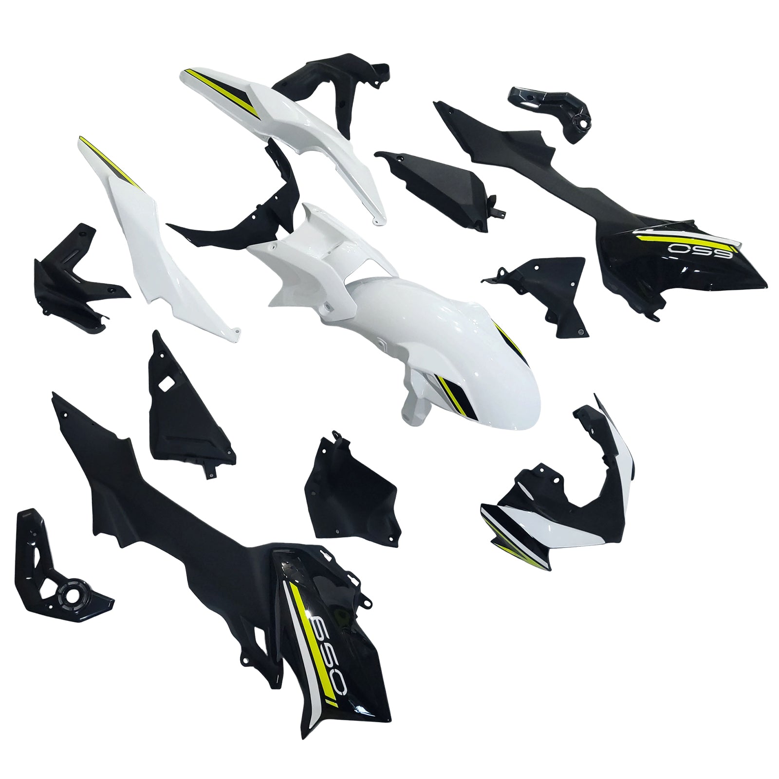 Kit de carénage injecté en plastique ABS pour Kawasaki Z650 2020-2025