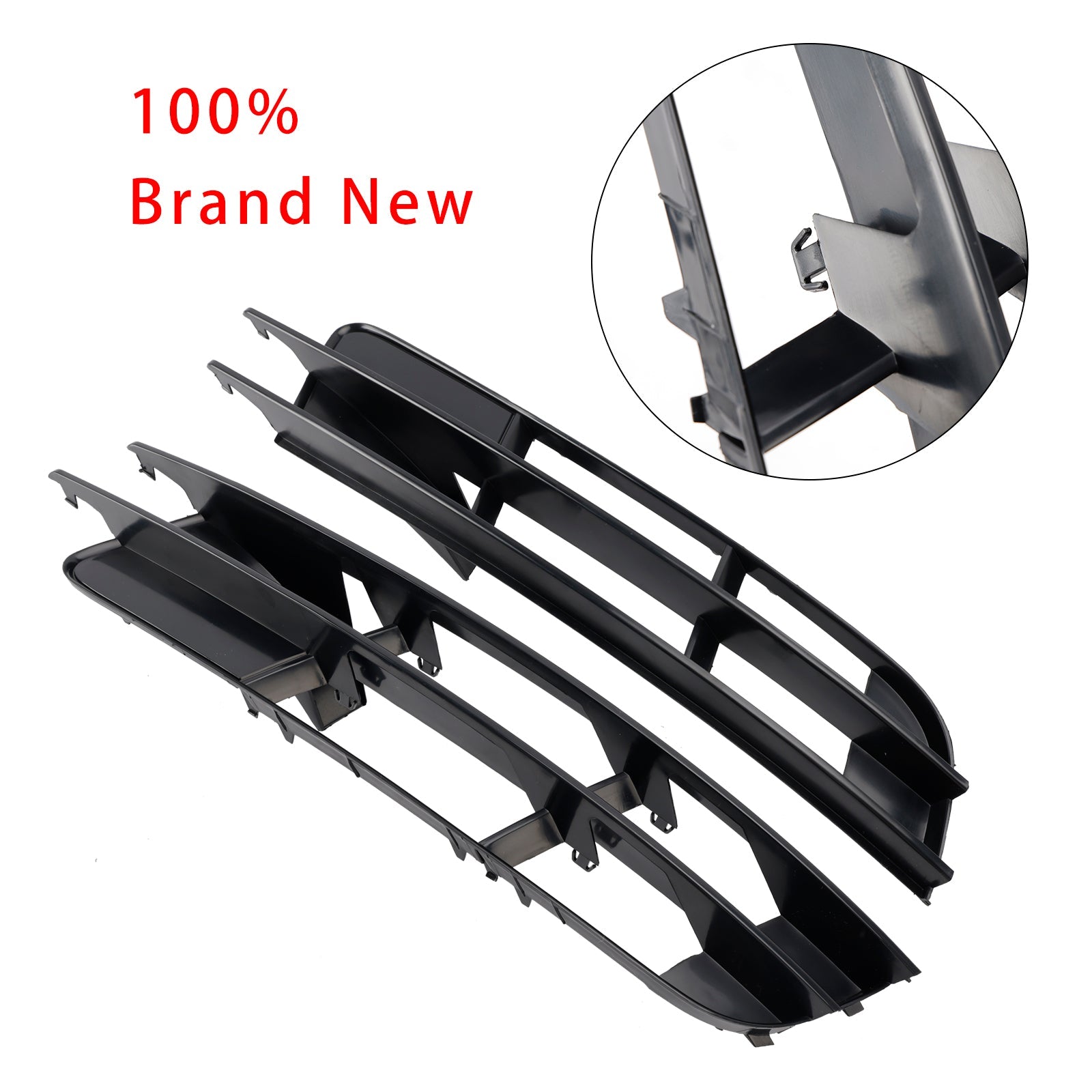 Para siatek ochronnych do świateł przeciw fog przed Audi Q7 2007-2009 4L0807681