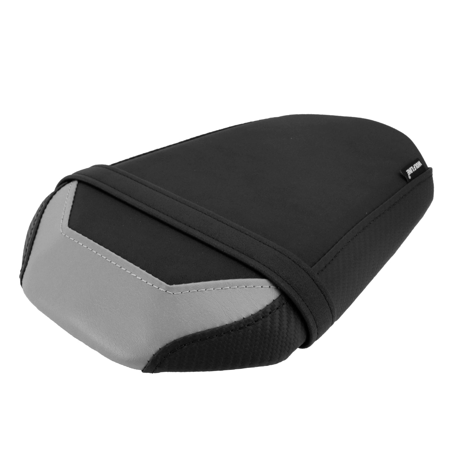 Coussin de selle passager arrière plat en PU noir pour Yamaha MT-07/FZ-07 (à partir de 2025).