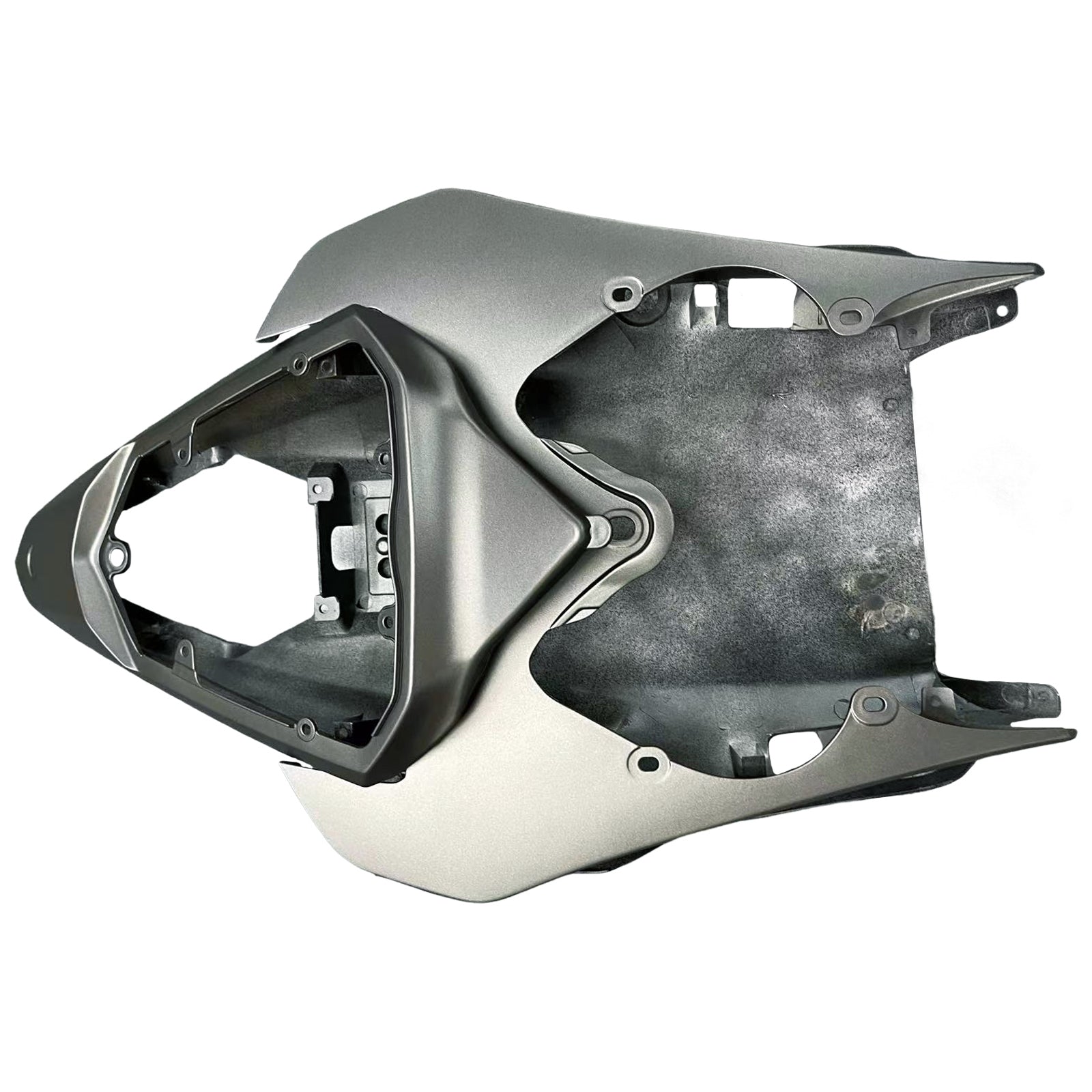 Kit de carénage en plastique moulé par injection gris et noir pour Yamaha YZF-R6 2008-2016Kit de carénage en plastique moulé par injection gris et noir pour Yamaha YZF-R6 2008-2016