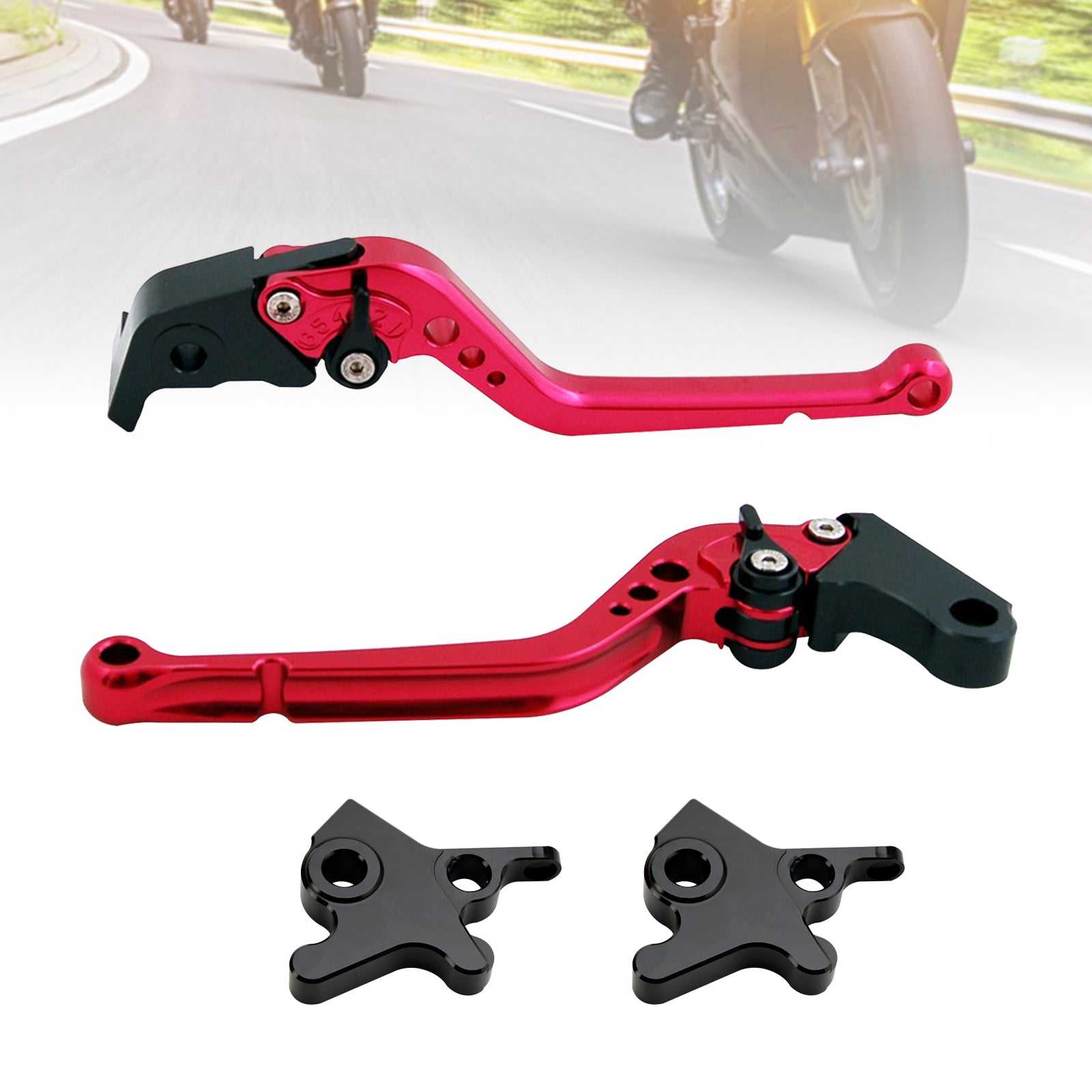 Levier de frein d'embrayage long pour Piaggio MP3 300 16-18 MP3 350 18-19