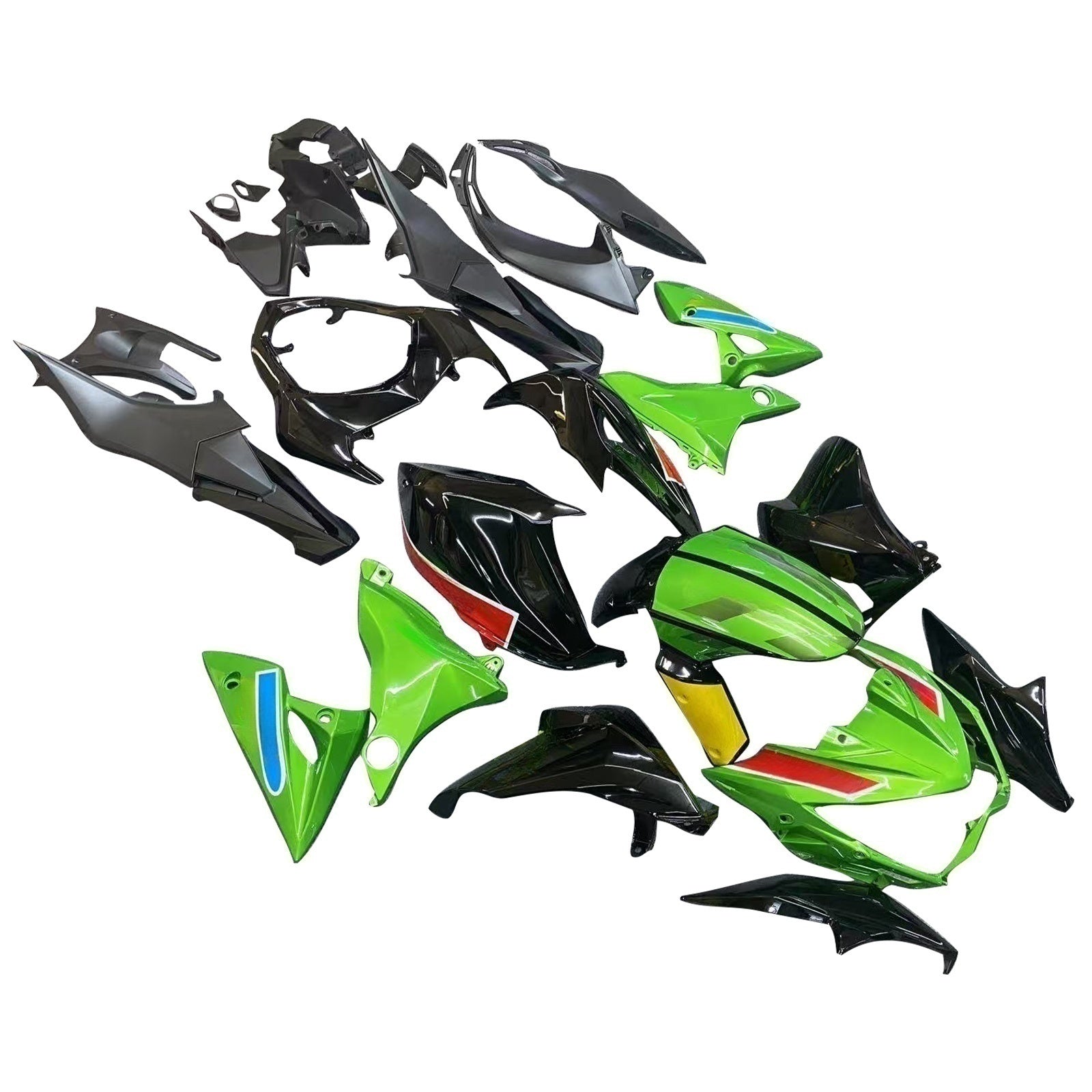Kit de carénage par injection, carrosserie en plastique ABS, compatible avec la Kawasaki Z800 2013-2018