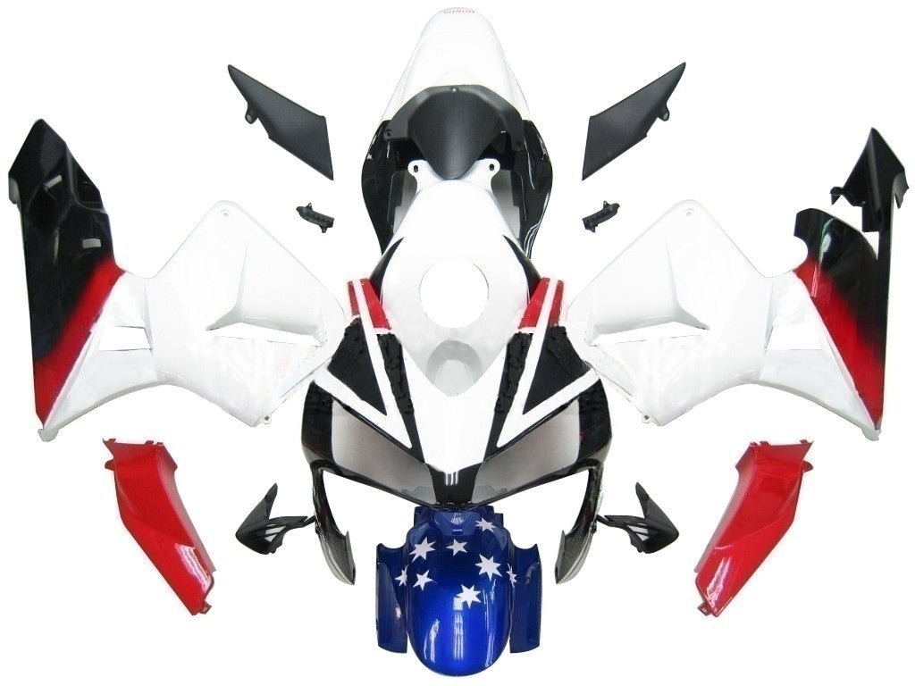 Kit de carénage par injection, carrosserie en plastique ABS, compatible avec Honda CBR600RR 2003-2004