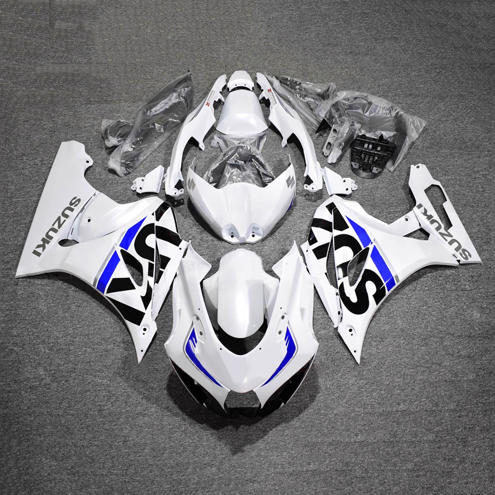 Kit de carénage injecté en plastique ABS pour Suzuki GSXR1000 2017-2025 K17