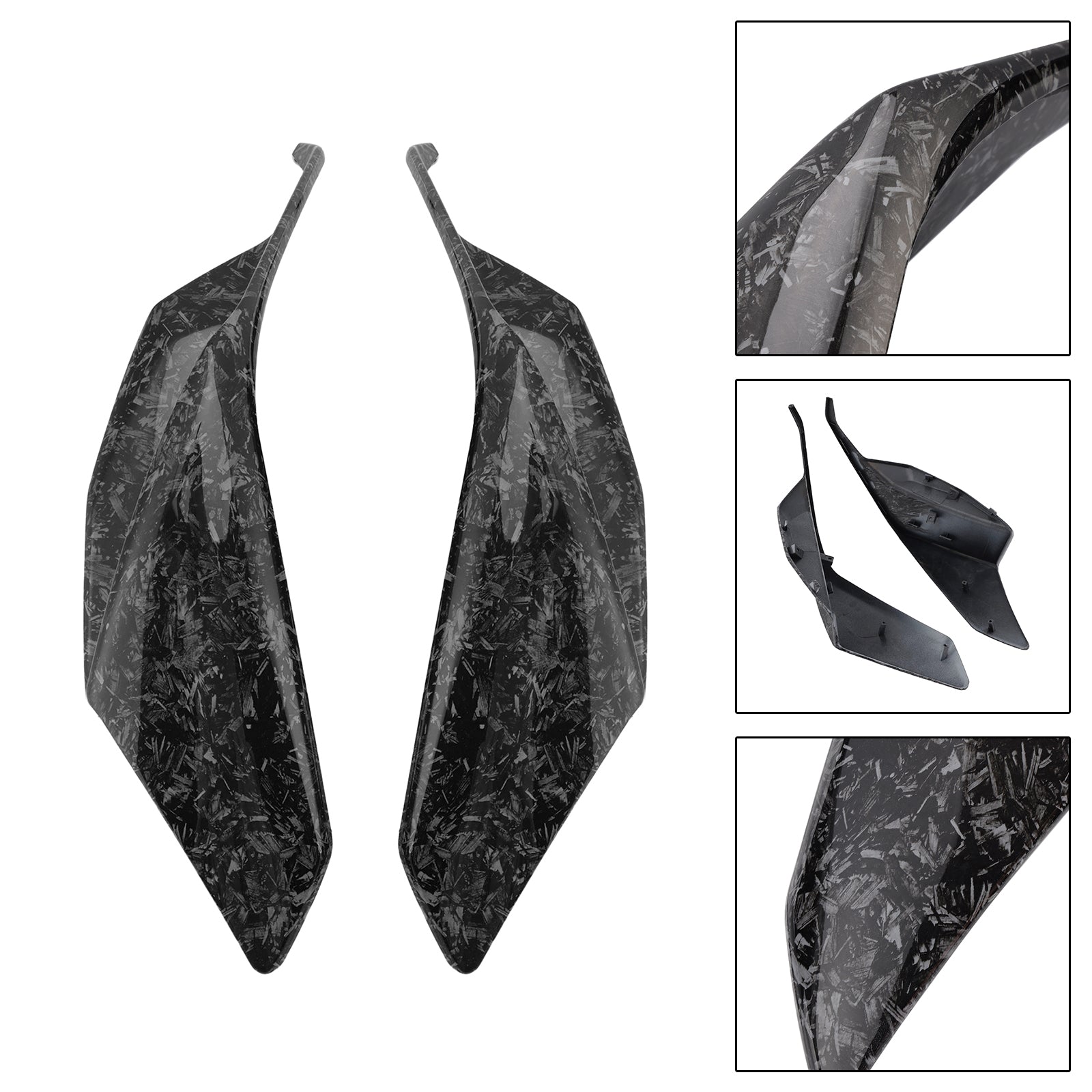 Kit de carénage latéral avec déflecteur d&#39;air et spoiler pour Aprilia RSV4 2021-2024