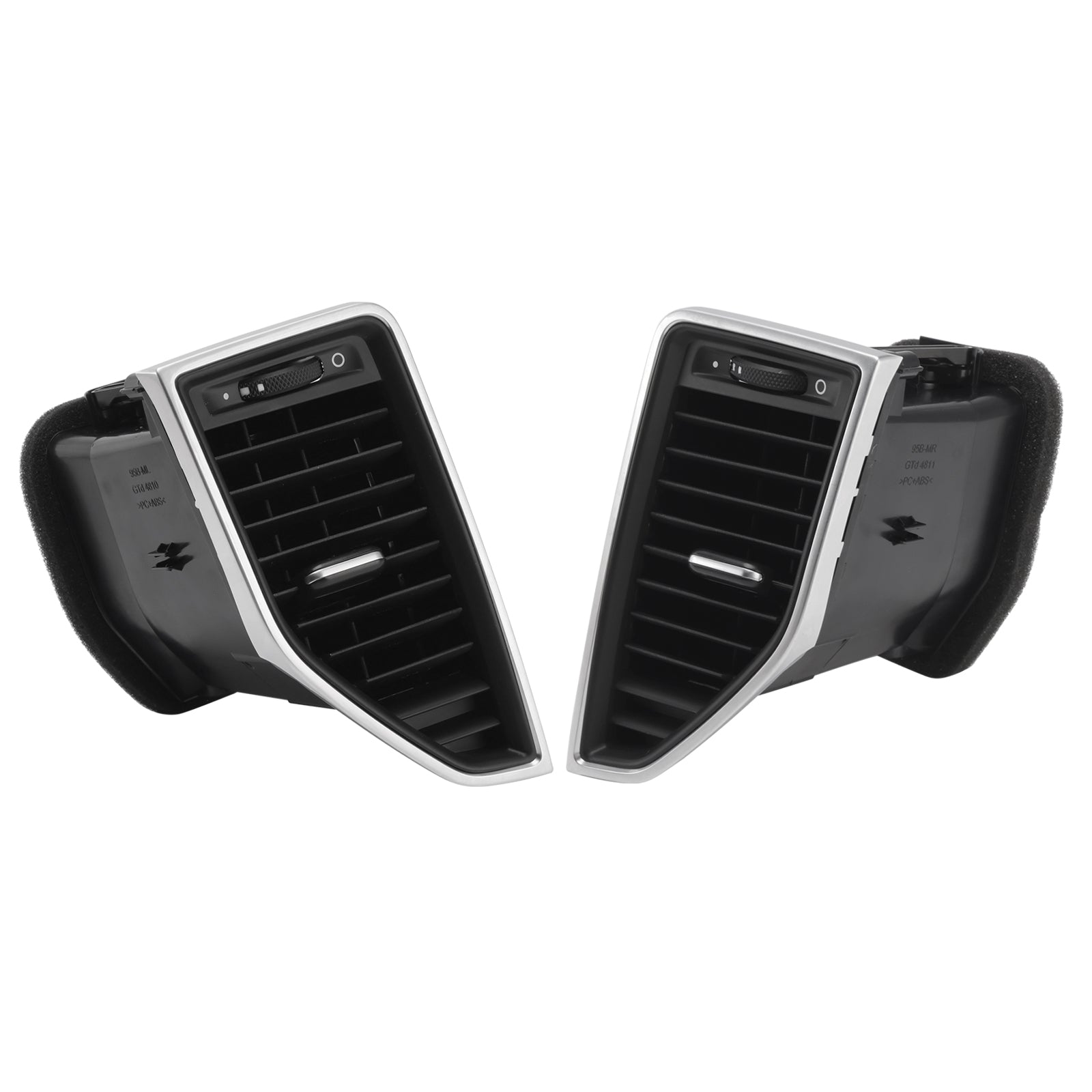 Grille d'aération centrale avant gauche et droite 95B819201 pour Porsche Macan 2017-2017