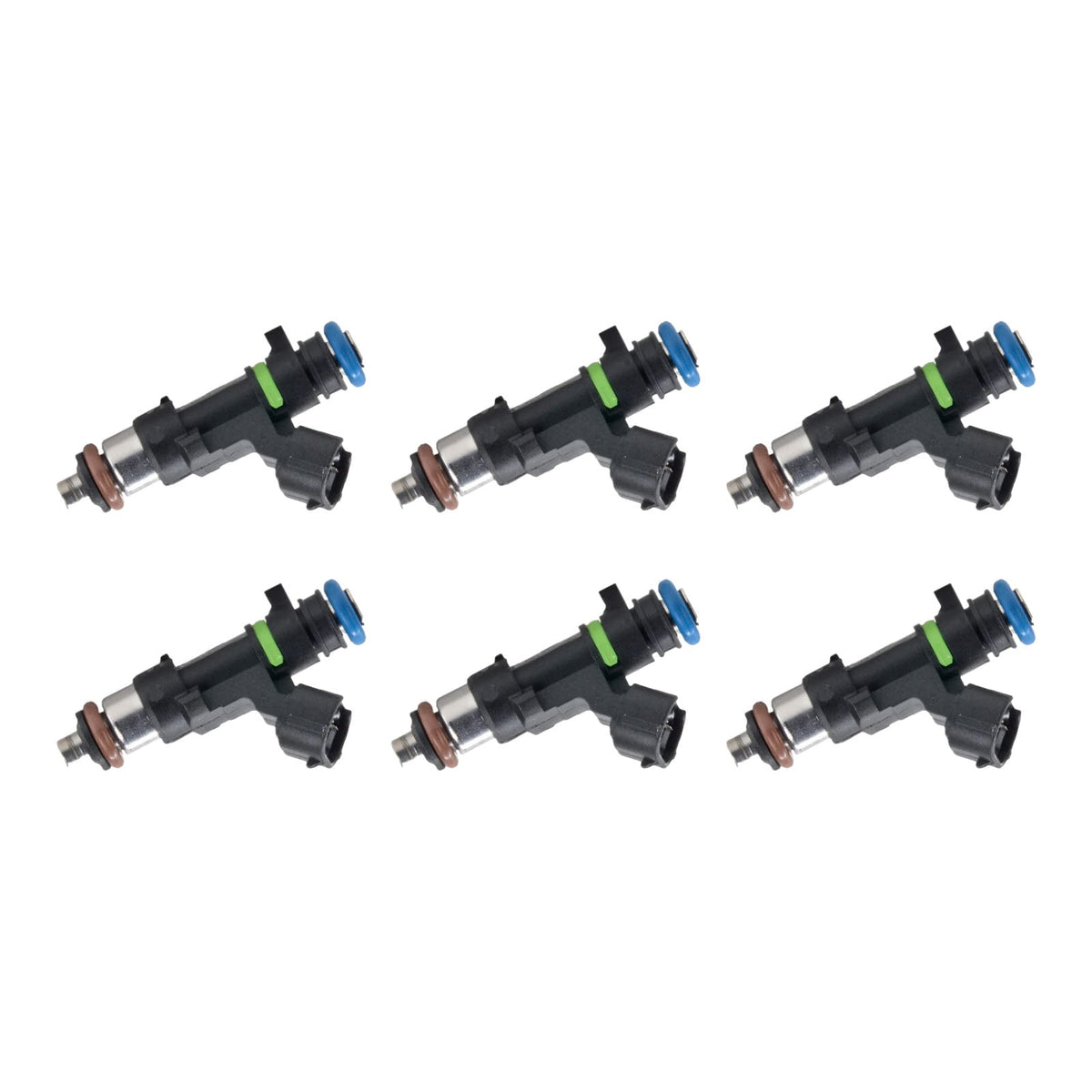 6 inyectores de combustible para Nissan Murano 2003-2004 y Quest 2004-2009 (número de pieza 16600-7y000)