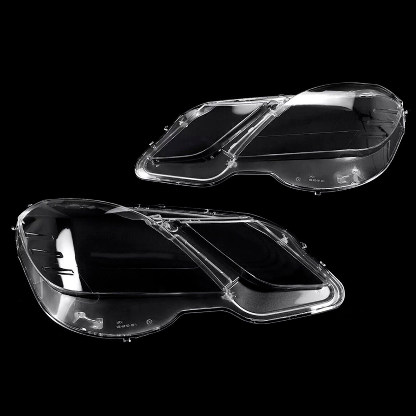 Lot de 2 caches transparents pour phares avant Mercedes Benz Classe E W212 2009-2014 A2128209661