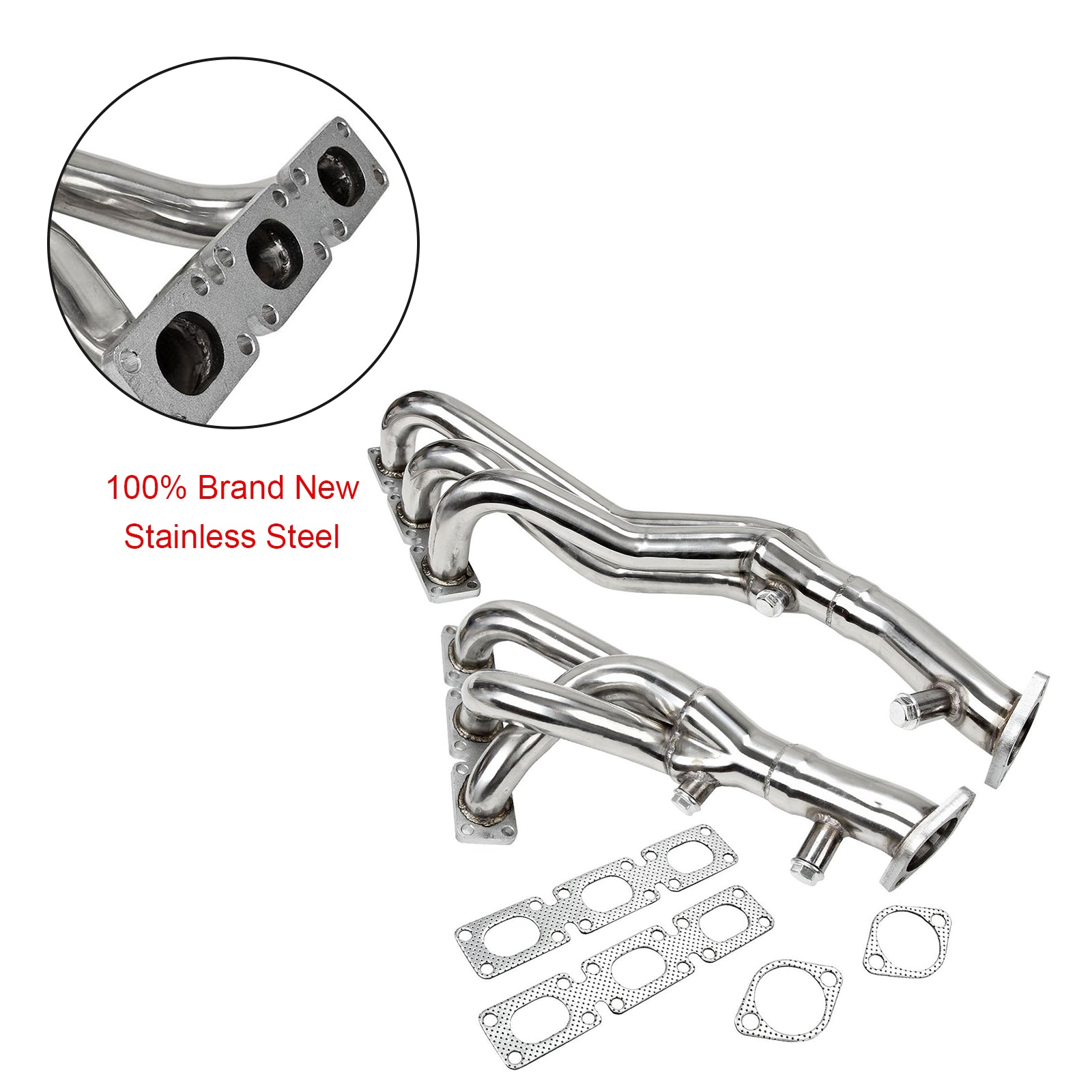 Stainless Exhaust Header Manifold pour BMW E46 323i 328i Z3-528I M54 E93 E94