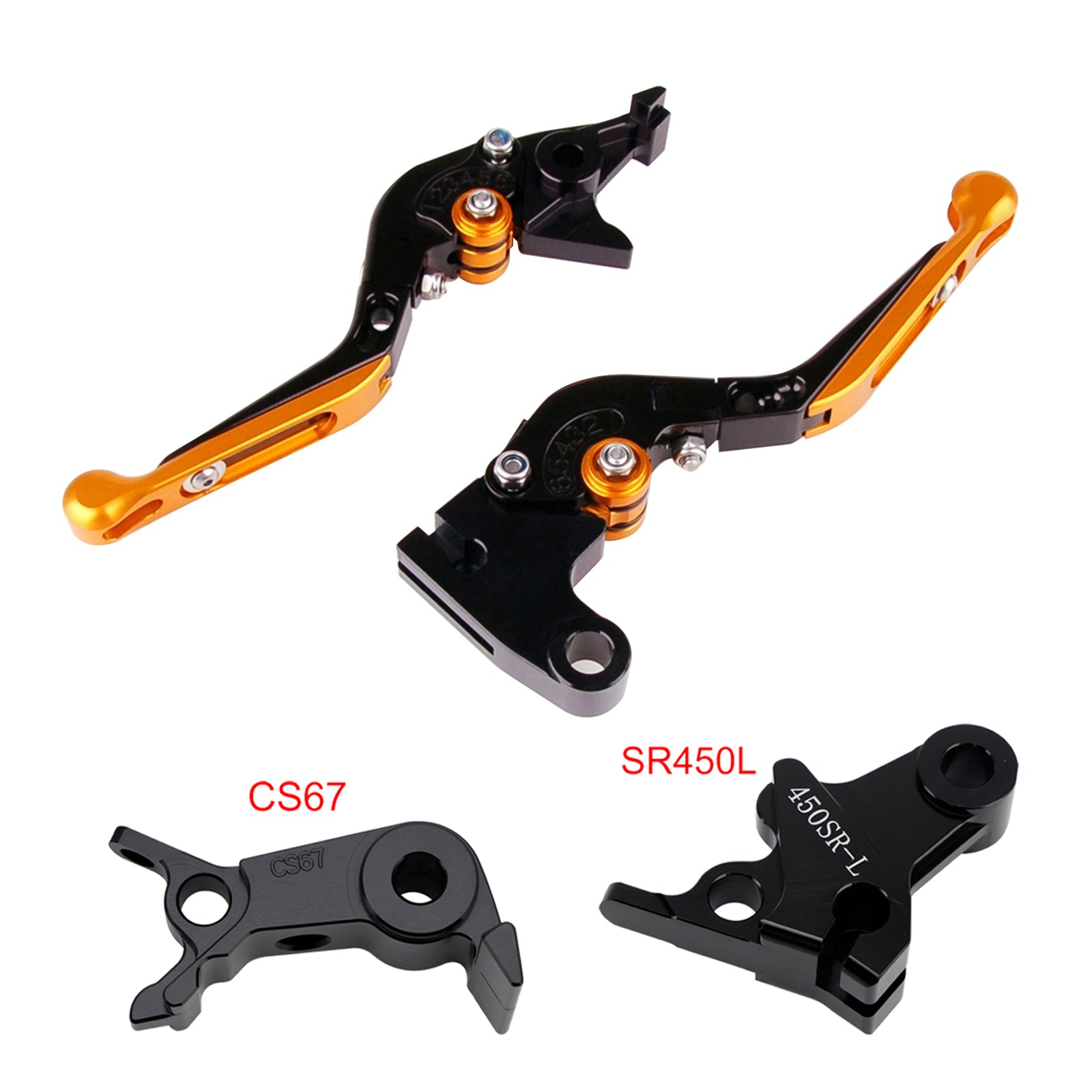 Levier de frein et d'embrayage réglable compatible avec VOGE DS900X 900DSX 2024-2026