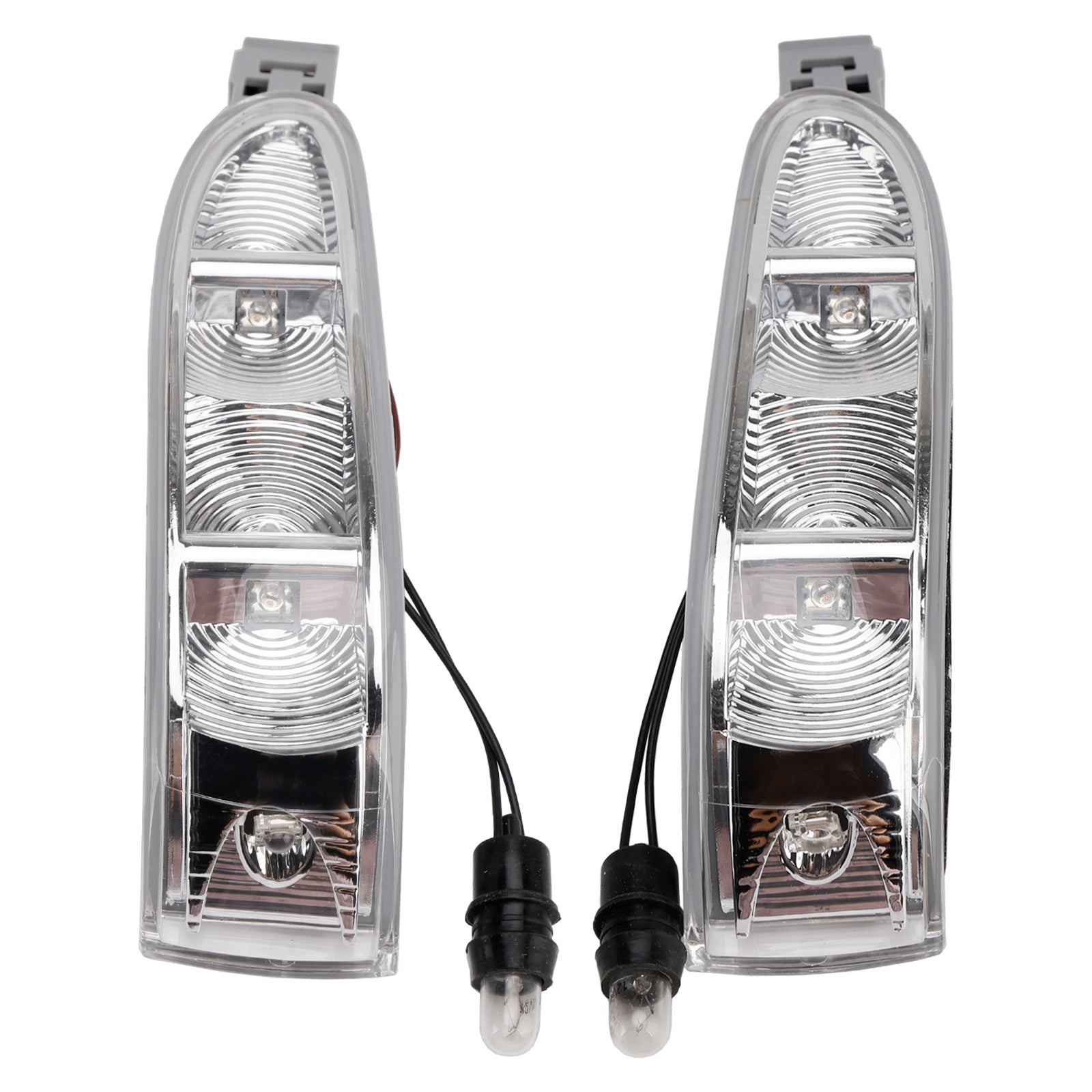 Buitenspiegels met geïntegreerde richtingaanwijzers (set van twee) voor Mercedes ML W164 (vóór de facelift) en GL X164 (vóór de facelift) - Referentie : A1648200521