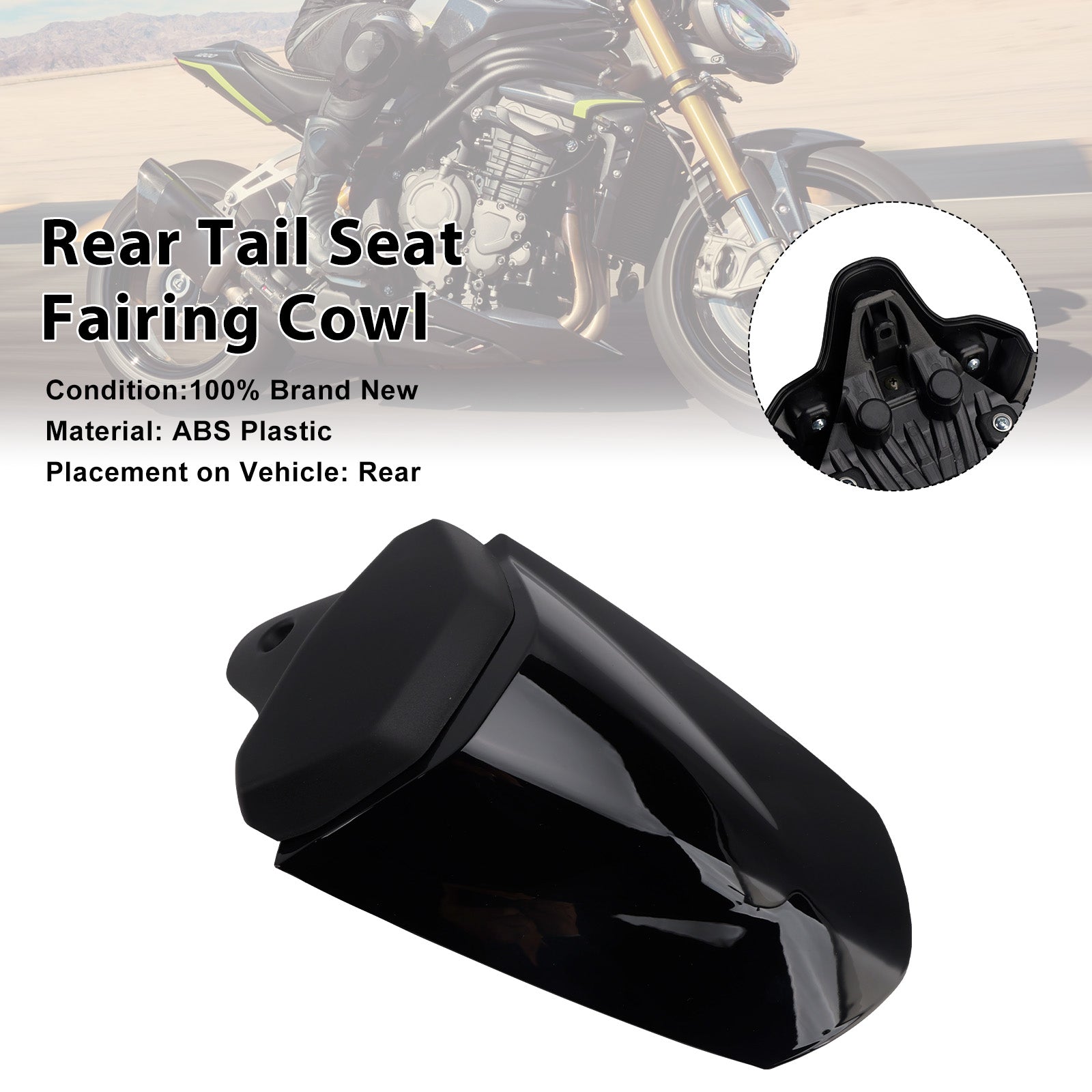 Carénage arrière de selle pour Speed Triple 1200 RS (2025-2026)