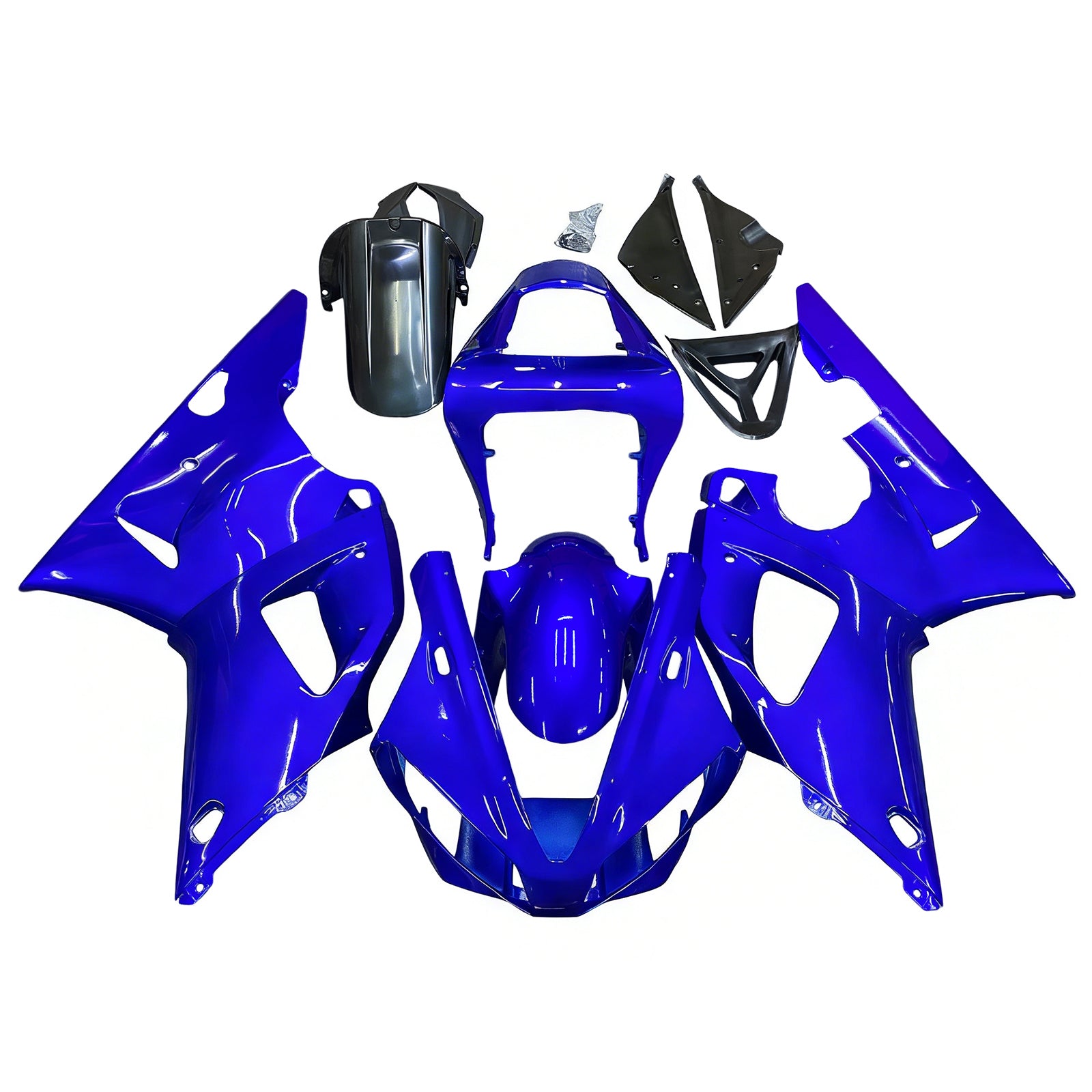Kit de carénage en plastique ABS injecté compatible avec Yamaha YZF 1000 R1 2000-2001