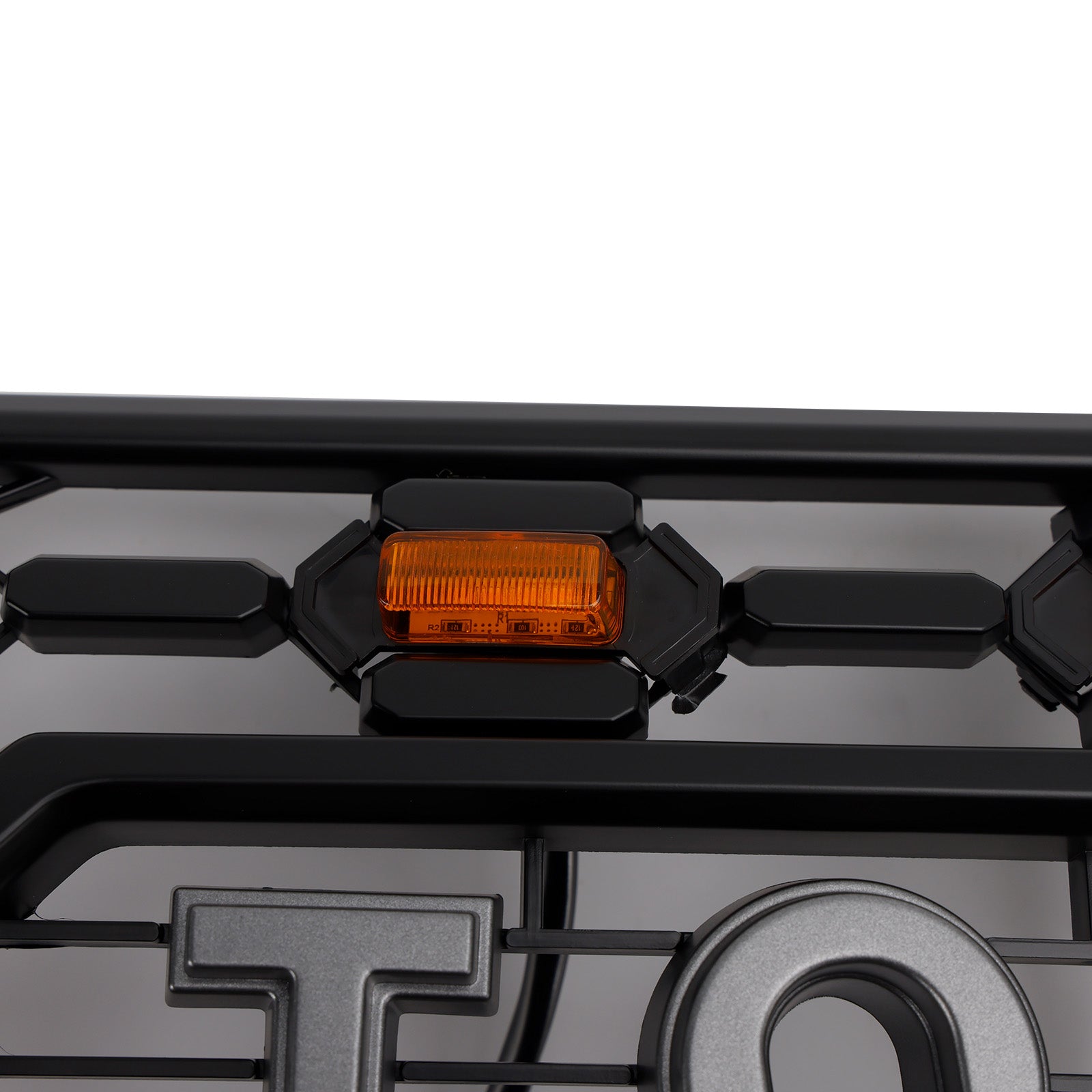 Grille in de voorbumper met honingraatpatroon'Bij compatibel met Toyota Tacoma 1997-2000 TRD PRO