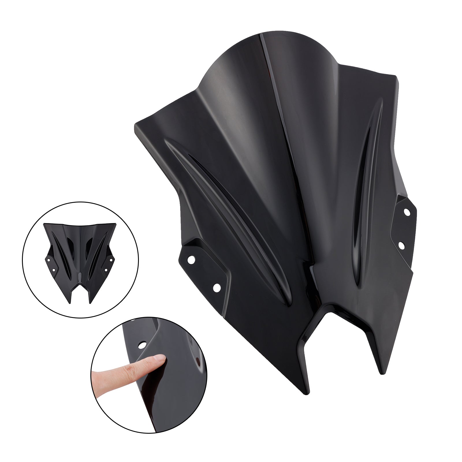 Szybka przednia dla Kawasaki Ninja 500 EX500R 2024-2025