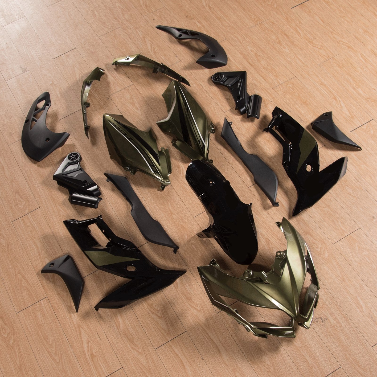 Kit de carénage par injection , carrosserie en plastique ABS Pour Kawasaki VERSYS 650 2015-2021