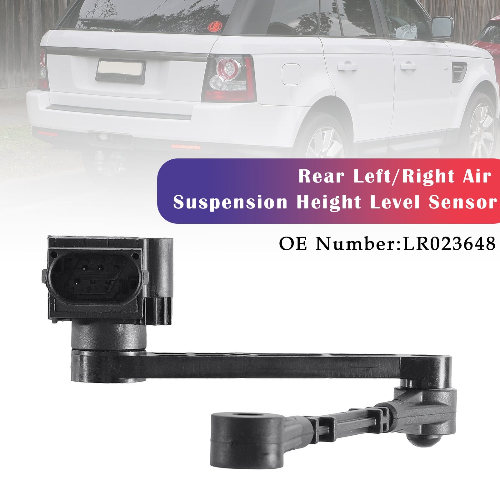 Sensor de nivel de suspensión neumática trasera LR023648 para Land Rover Range Rover Sport 05-13