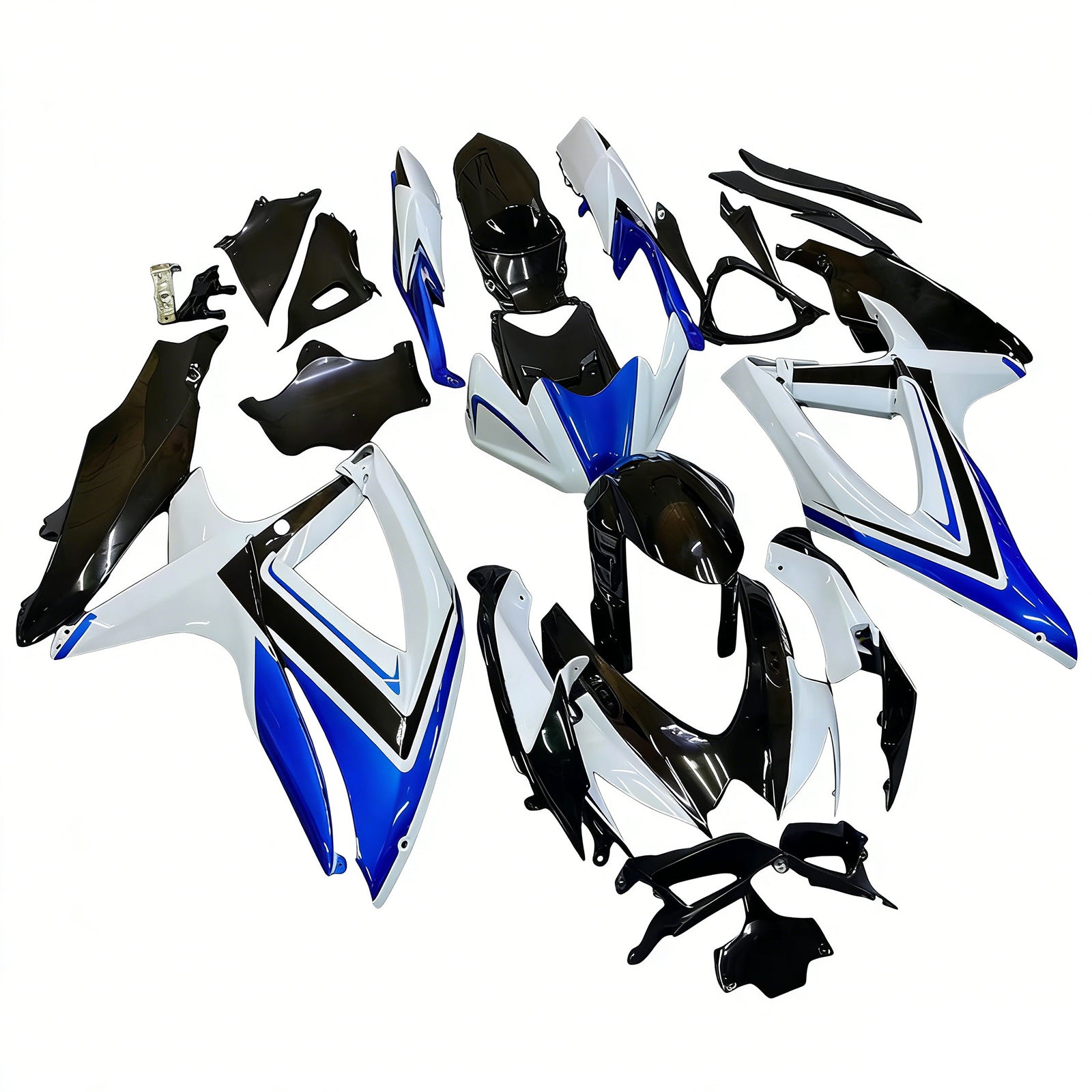 Kit de carénage en plastique ABS injecté pour Suzuki GSXR 600/750 2008-2010 K8