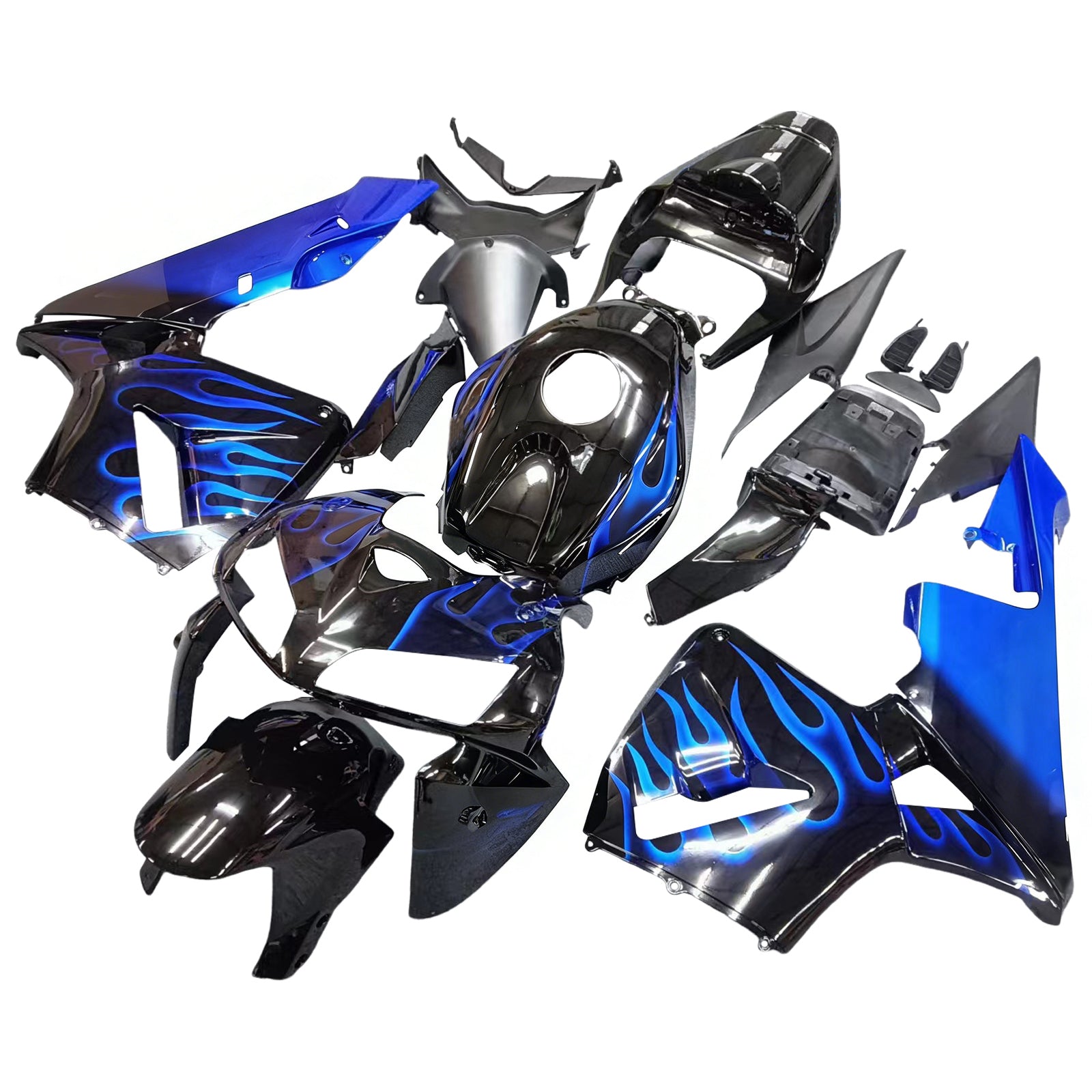Kit de carénage par injection, carrosserie en plastique ABS, compatible avec la Honda CBR600RR 2005-2006
