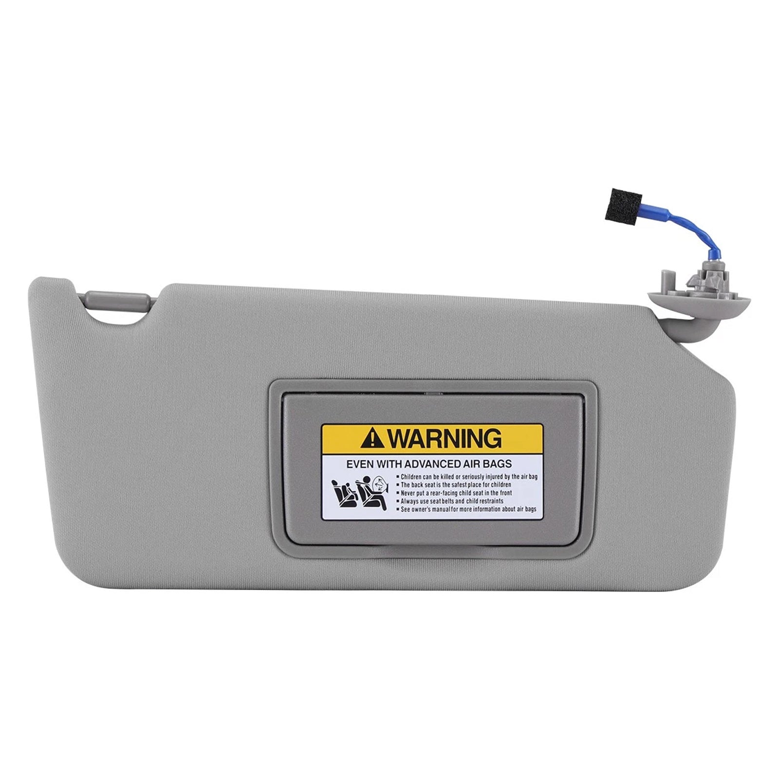 Visiera parasole destra grigia per Honda Accord 2008-2017, codice articolo 83280TA5A51ZA