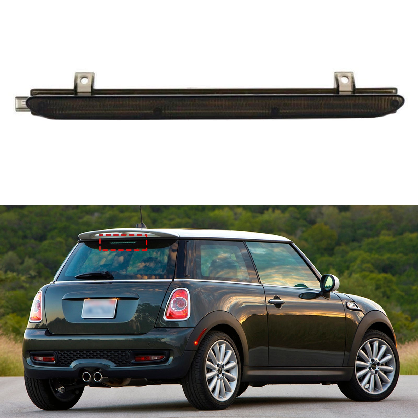 Terzo Fire Stop High Black Fumato per Mini Cooper R56 R60 06-13