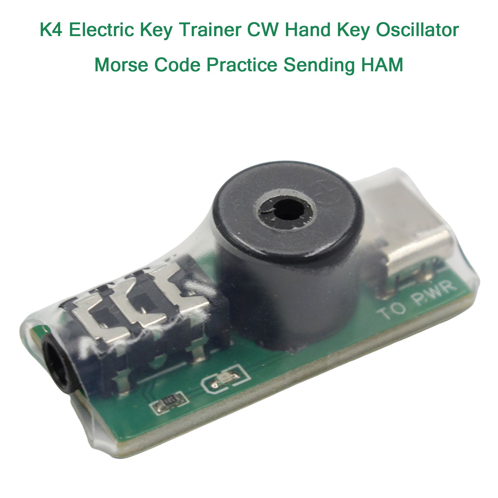 Entraîneur de clés électriques K4 Oscillateur à clé manuel CW Entraînement au code Morse Envoi de HAM