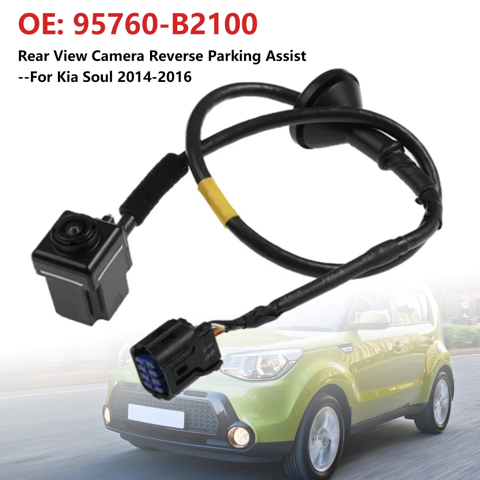 Kamera cofania z tyłu dla Kia Soul 2014 2015 2016 95760-B2100