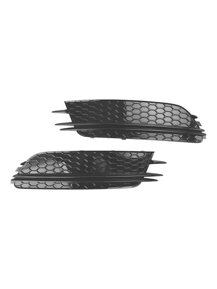 Jeu de 2 Grilles de Feux Antibrouillard Avant Noir - Audi A6 C7 (2012-2015) Version Standard - 7911070549