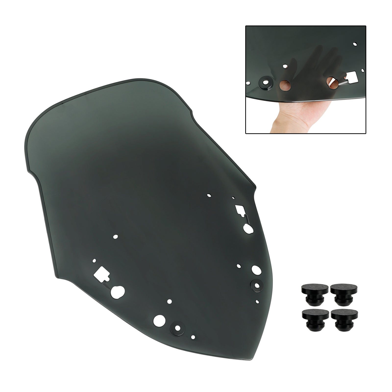 ABS Plastic Zapisz przednią szybę dla Yamaha X-Max 300 2017-2022