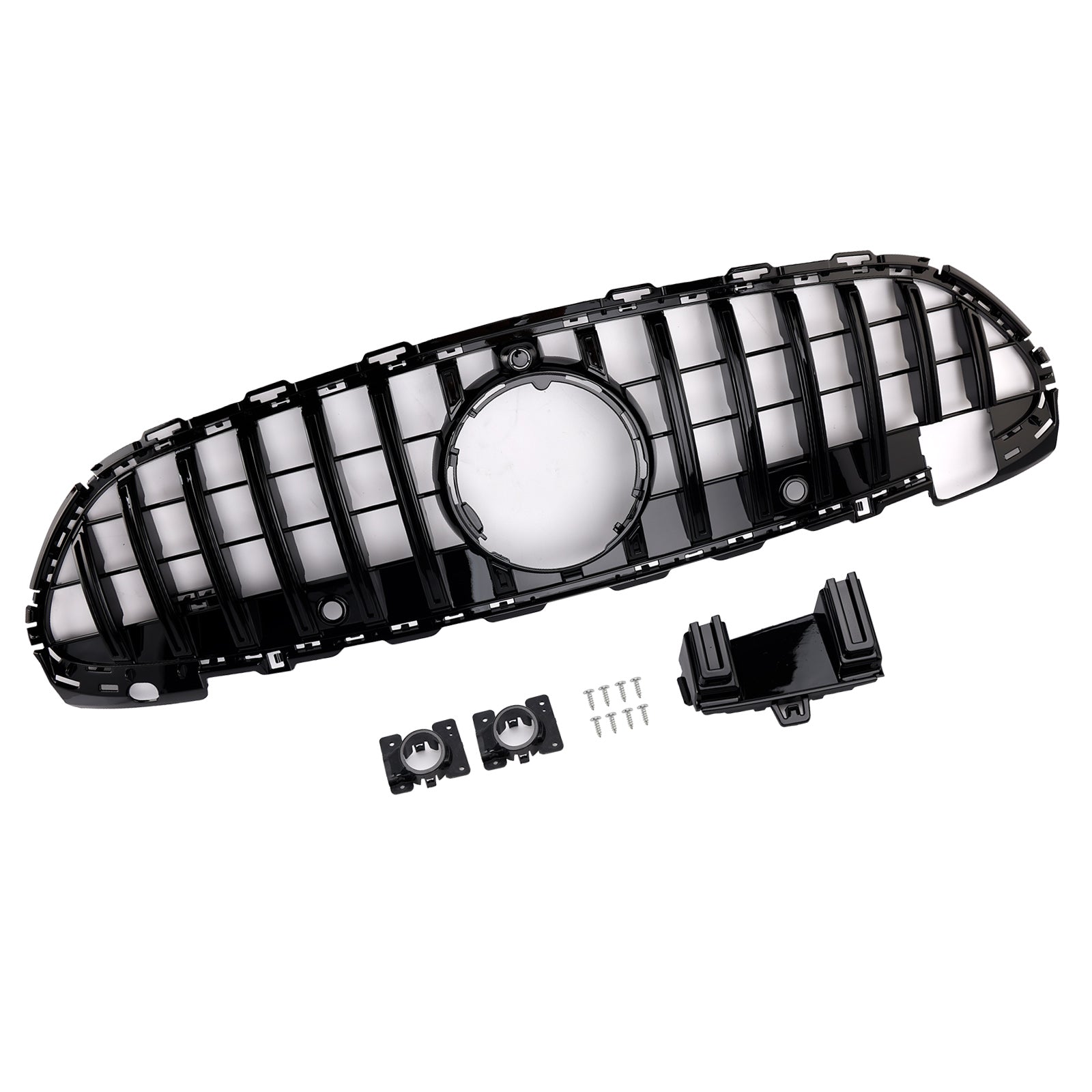 Grille de pare-chocs avant style GTR pour Mercedes Benz W206 avec caméra 2022-2023