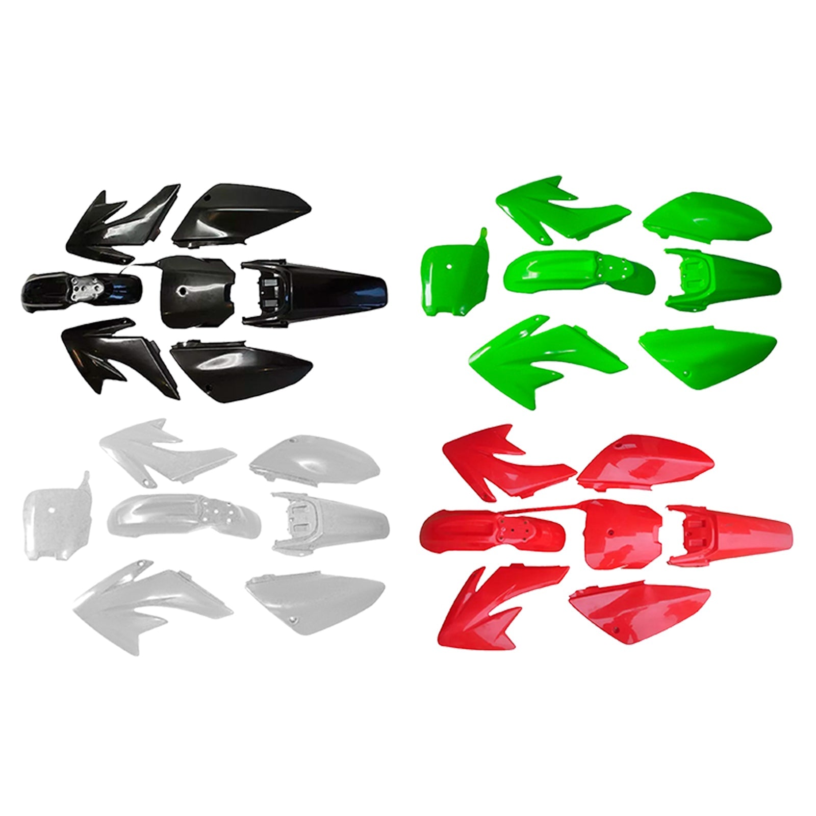 Kit carrosserie plastique et carénage garde-boue pour moto tout-terrain HONDA CRF70