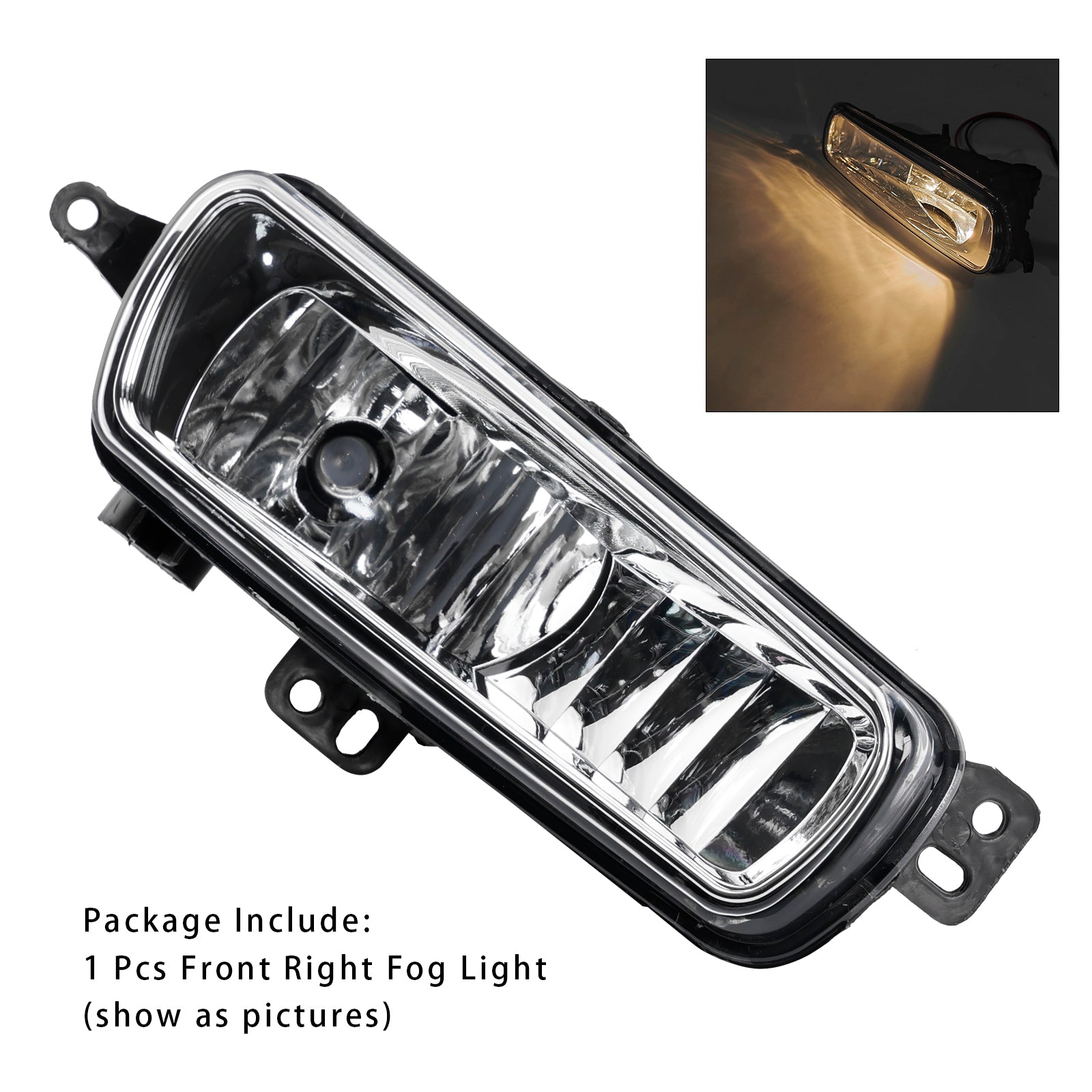 1 feu antibrouillard avant droit avec ampoules pour Ford Transit MK8 V363 2014-2023