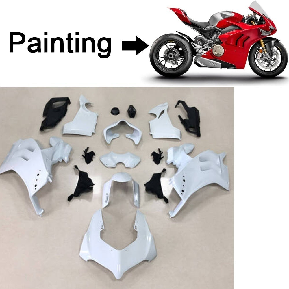 Injection carénage Kit Carrosserie Pour Ducati Panigale V4 V4S 2020-2021