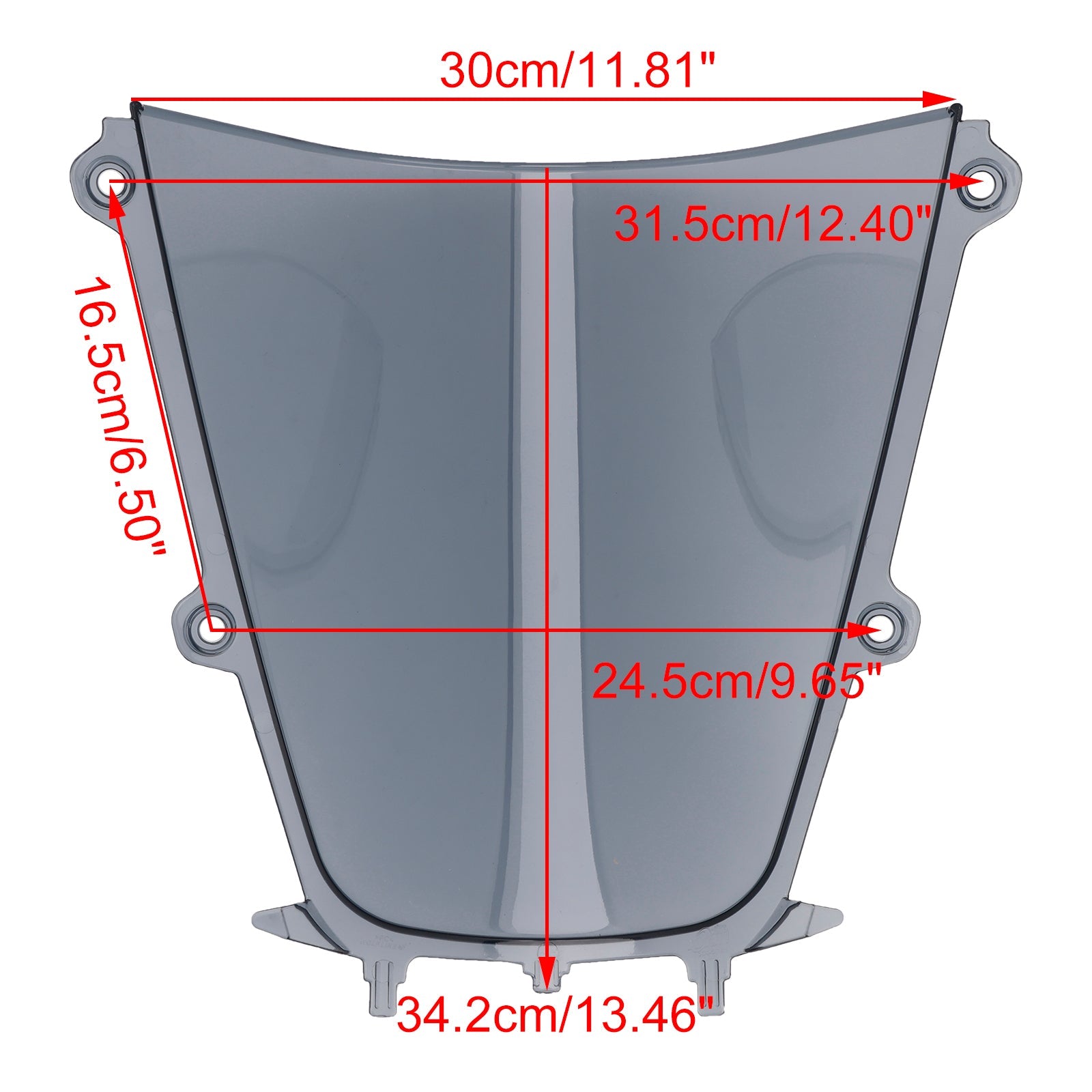 Pare-brise/carénage de pare-brise compatible avec YAMAHA YZF R9 2025