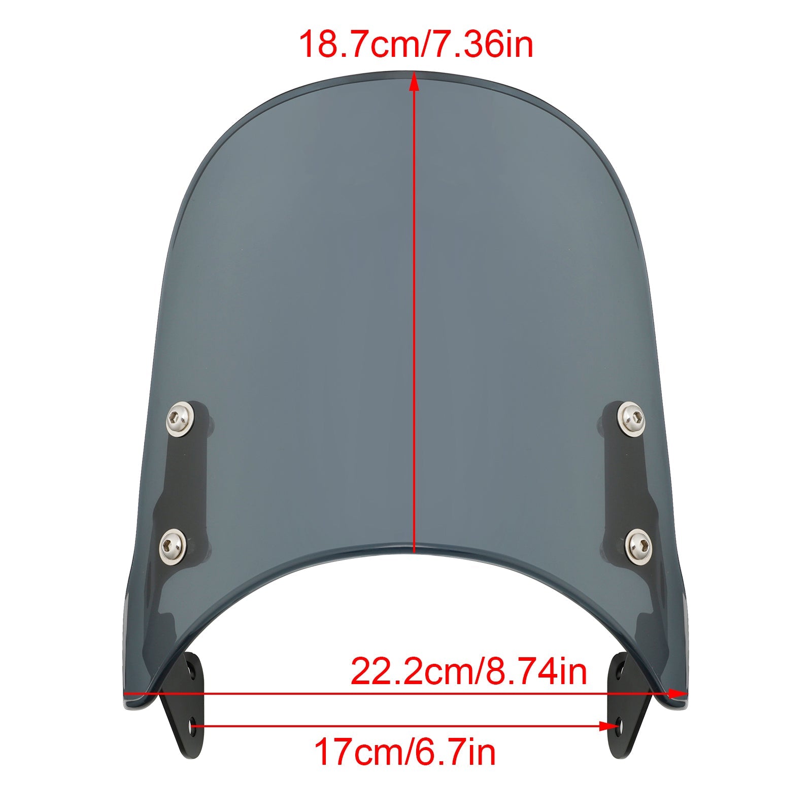 Parabrezza per Kawasaki Eliminator 400 450 23-24 Eliminator 500 2024