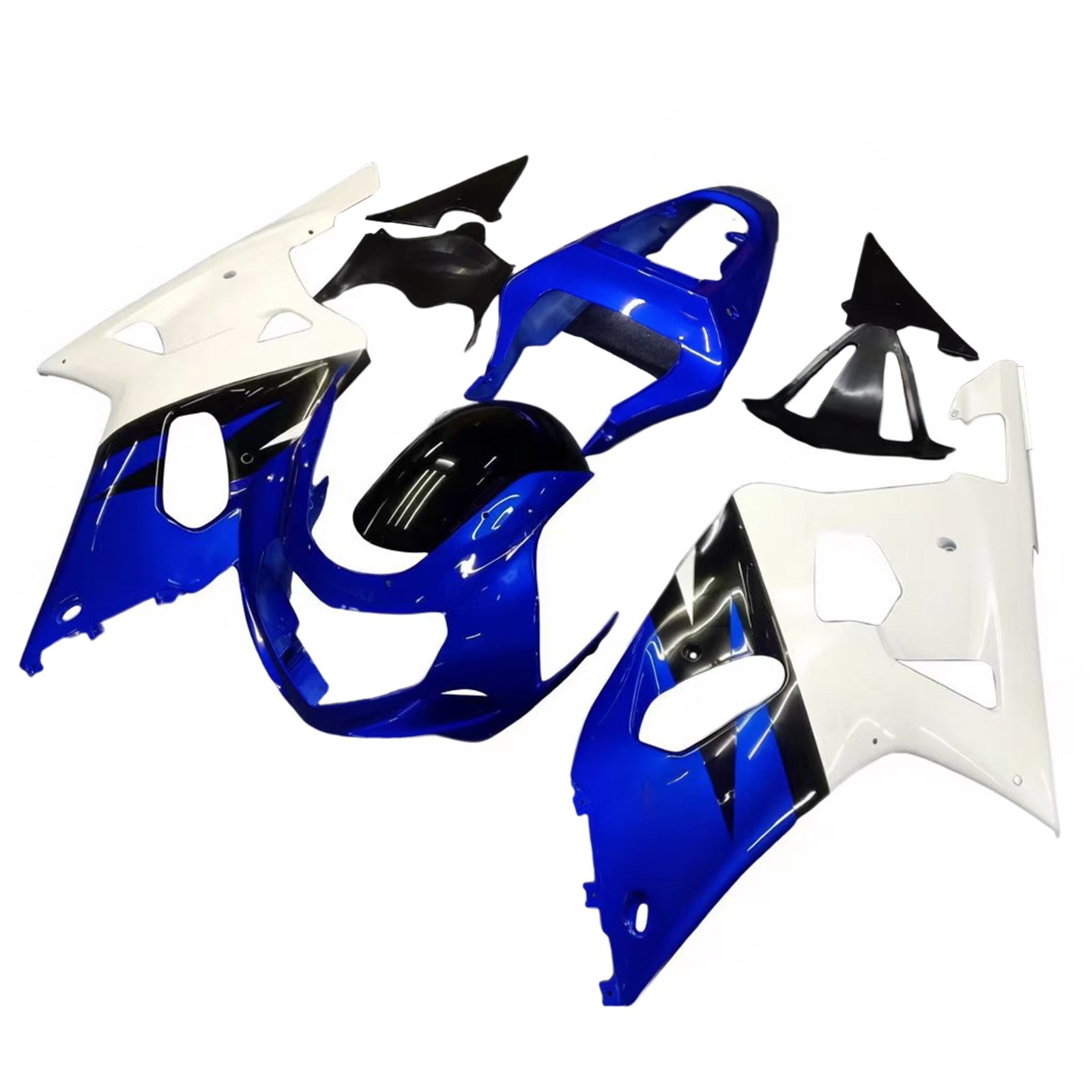 Kit de carénage par injection, carrosserie en plastique ABS, compatible avec Suzuki GSXR750 2001-2003