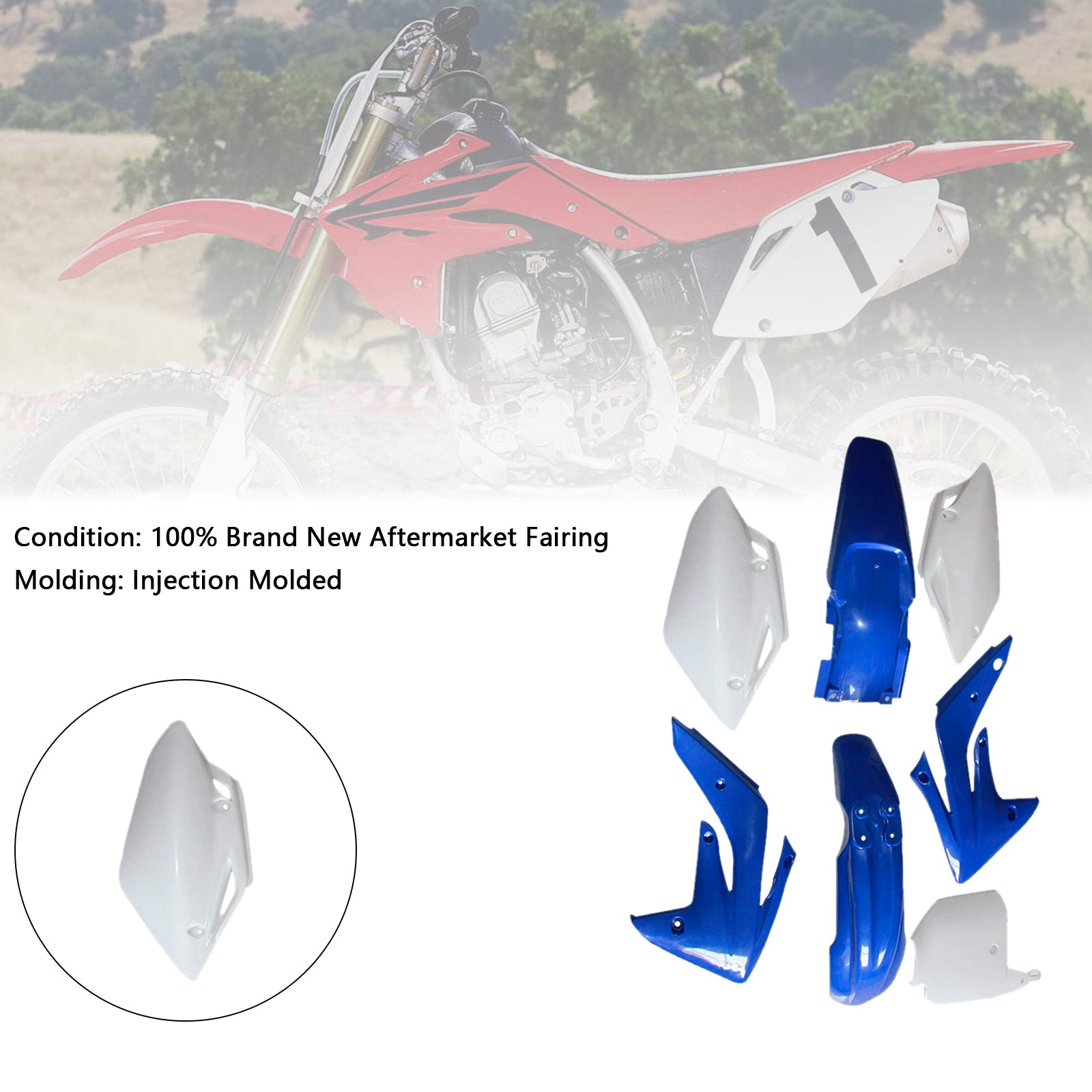 Kit de carrosserie en plastique pour Honda CRF150R/RB 2007-2014, carénage de garde-boue