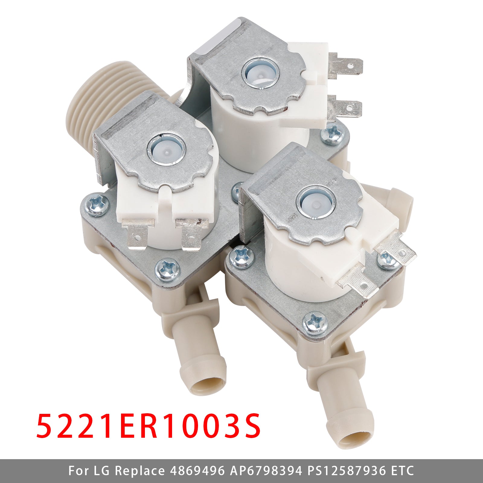 Vanne d'arrivée d'eau froide pour lave-linge LG 5221ER1003S 4869496 AP6798394