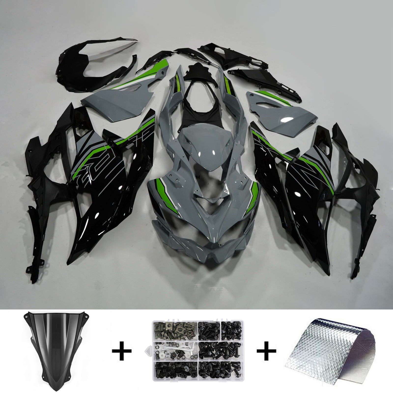 Kit Carenado Inyección Kawasaki Ninja ZX-25R ZX-4R ZX-4RR 2019-2024