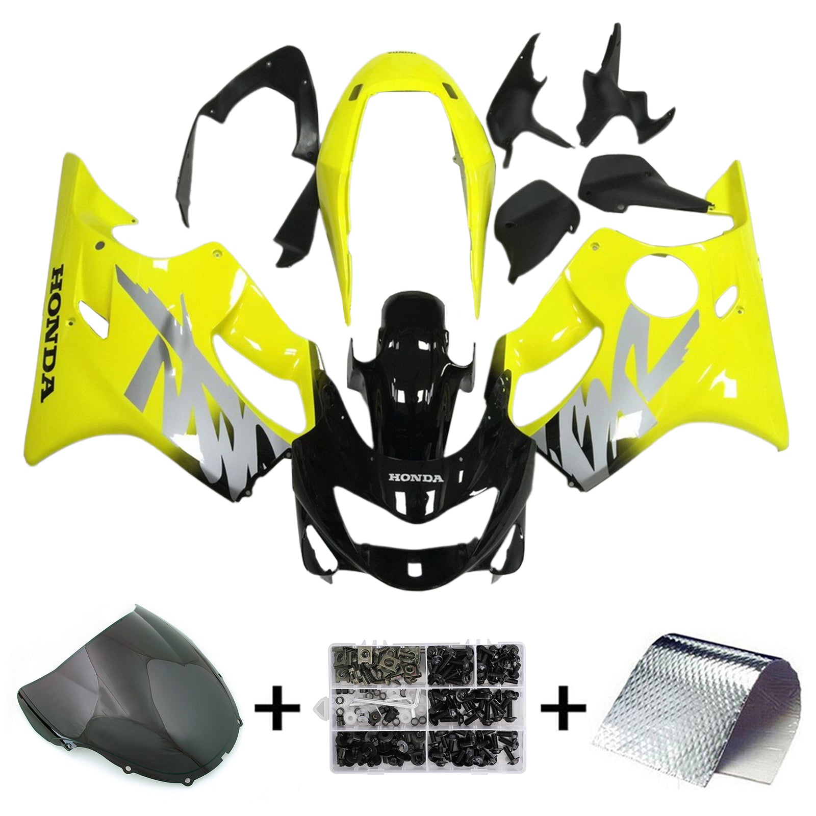 Kit carenatura iniezione Honda CBR600 F4 1999-2000 Carrozzeria in plastica ABS