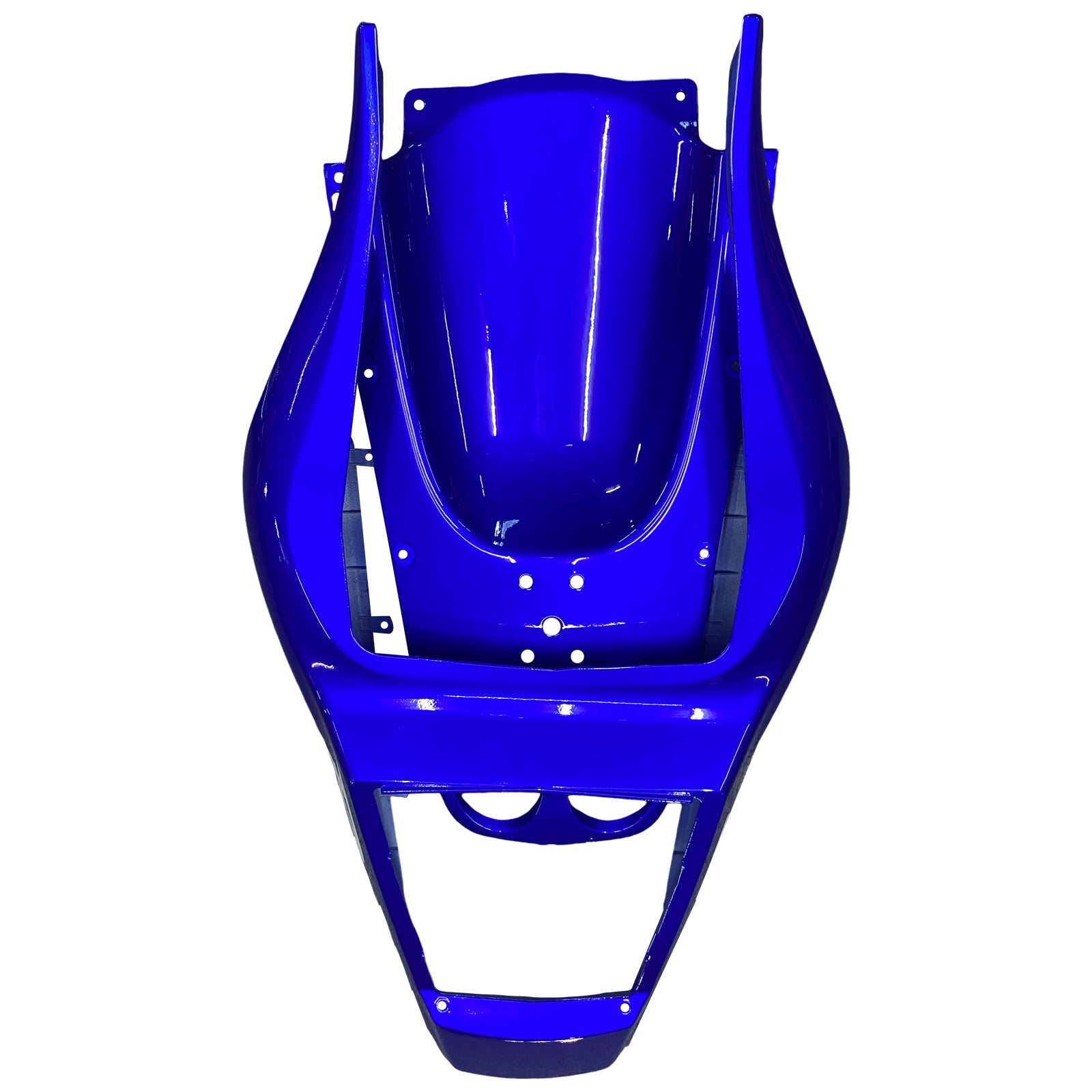 Kit de carénage en plastique ABS moulé par injection bleu et blanc pour Yamaha YZF R6 1998-2002