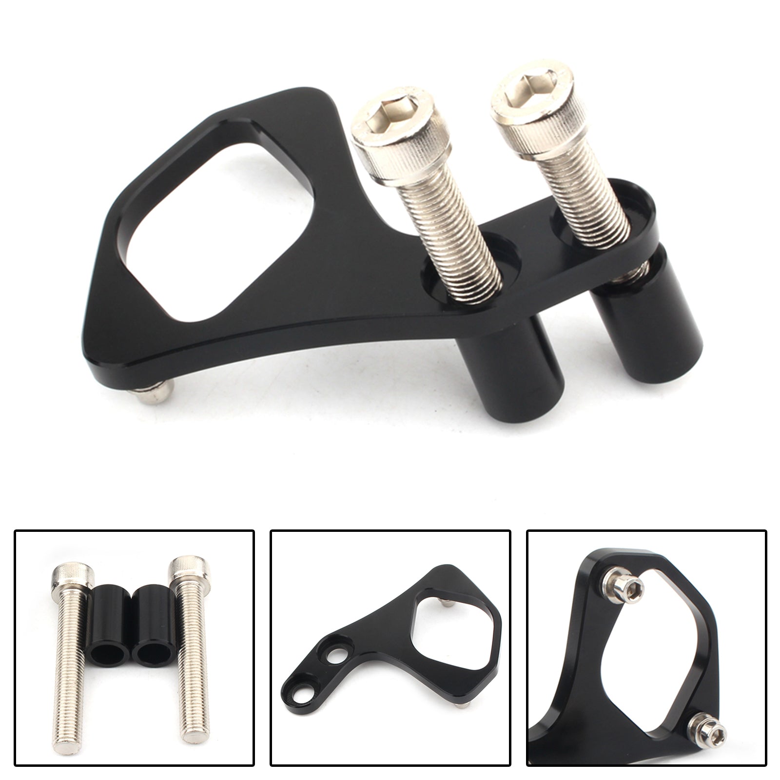 Support De Relocalisation Clé D'Allumage Cnc Noir A Pour Tr Scrambler T100 01-15