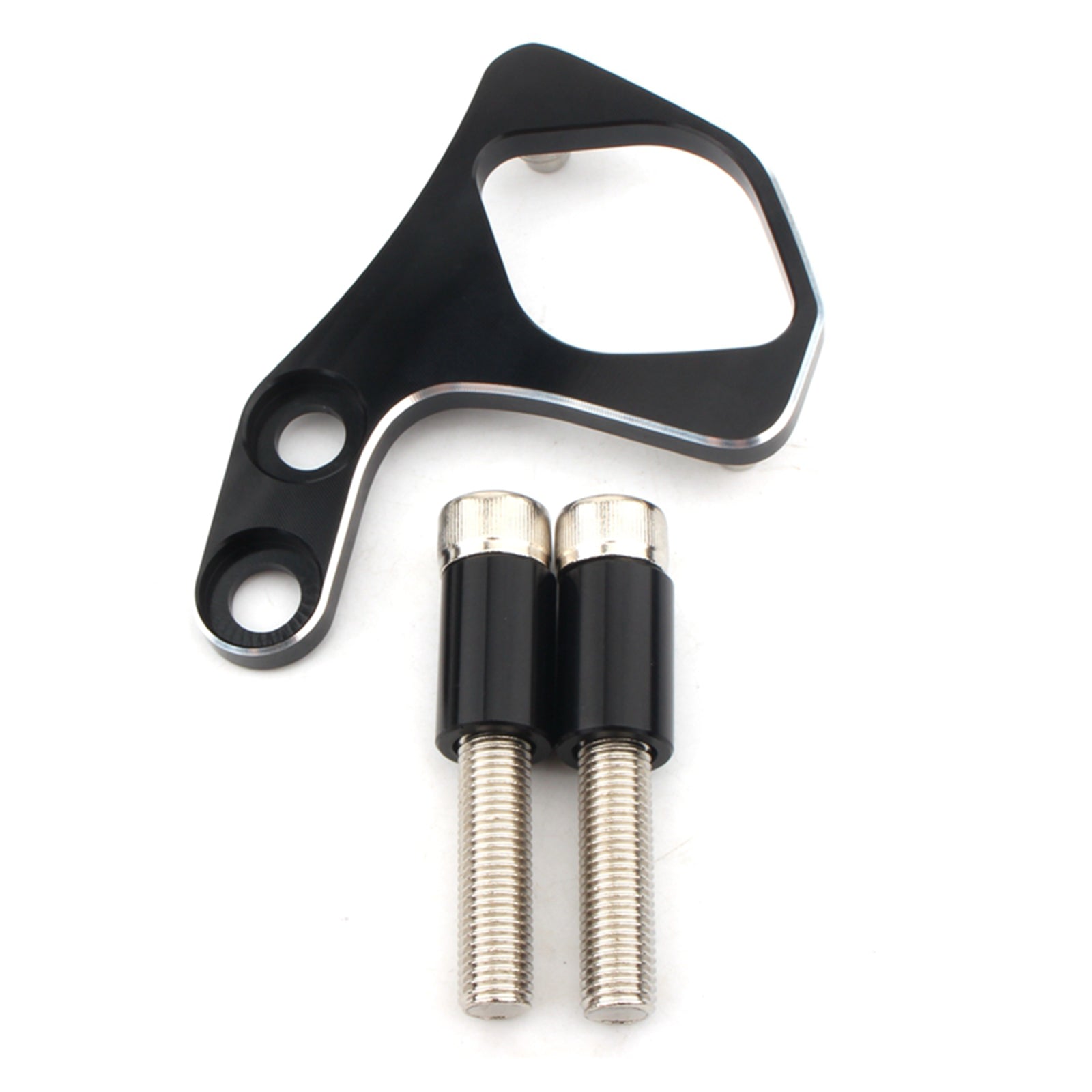 Support De Relocalisation Clé D'Allumage Cnc Noir B Pour Tr Scrambler T100 01-15