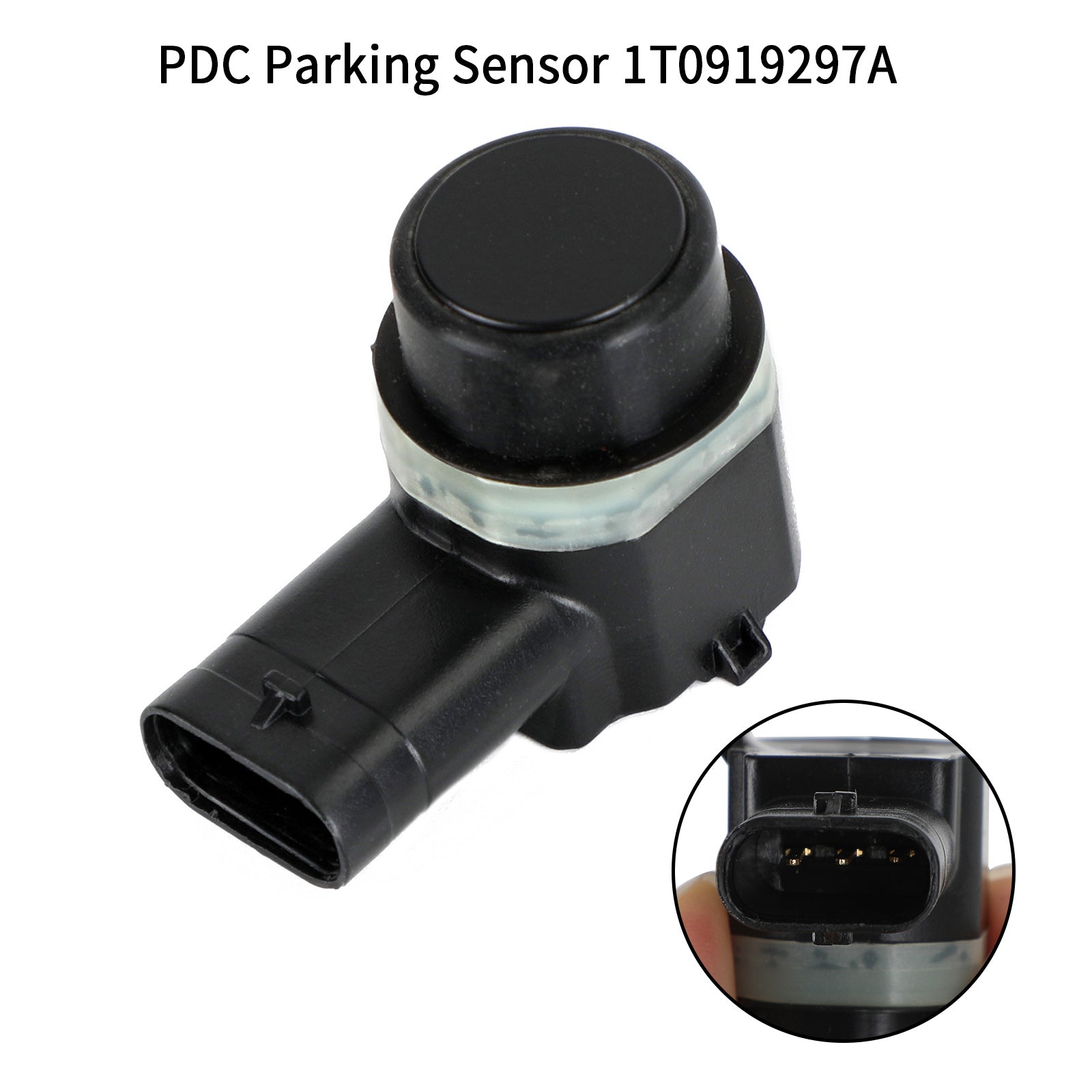 4x PDC 1T0919297A Parkeersensor voor VW Golf Passat Sharan Tiguan Touran Géranique