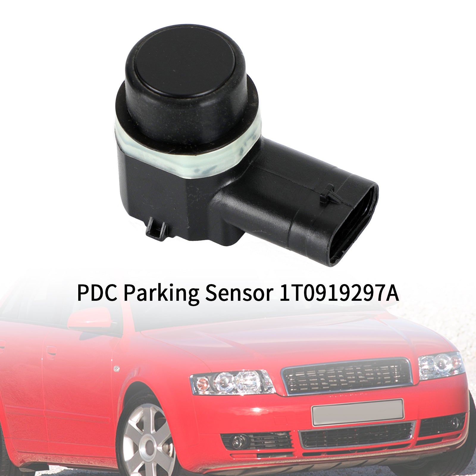 4x PDC 1T0919297A Parkeersensor voor VW Golf Passat Sharan Tiguan Touran Géranique
