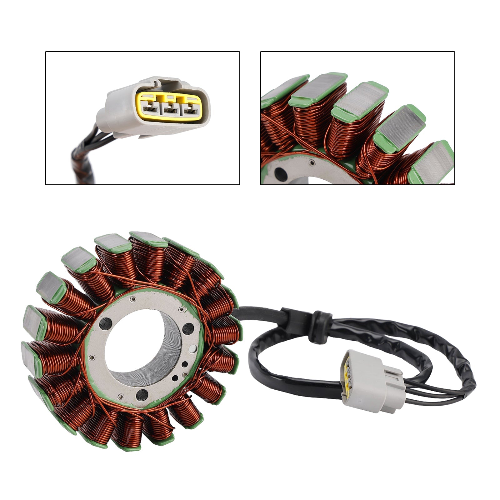 2023 AODES Desertcross 1000-6 HVAC Generador Estator 21040109702 21040109705