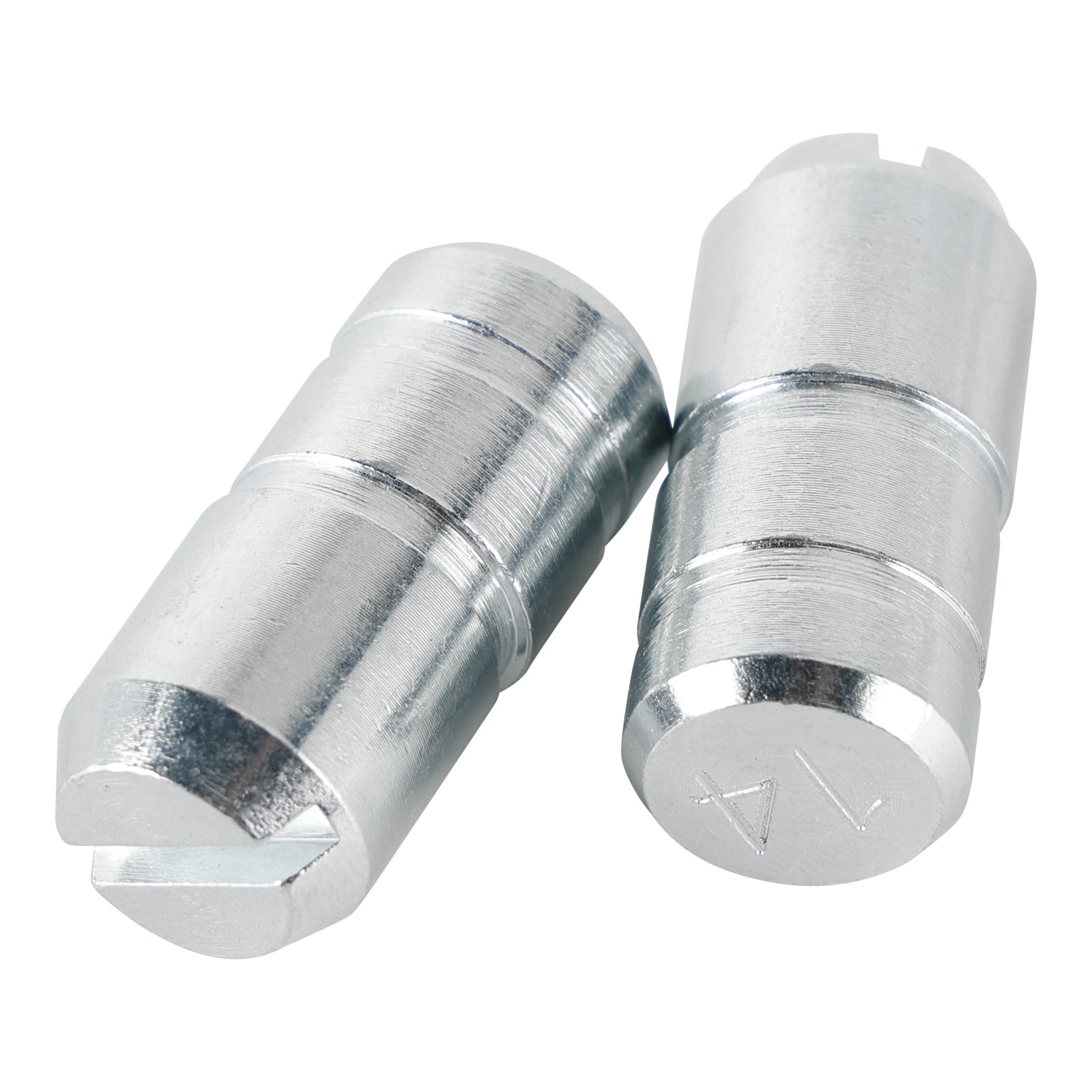 2 perni di centraggio del basamento'frizione 37936, offset 0,014, lunghezza 1,328