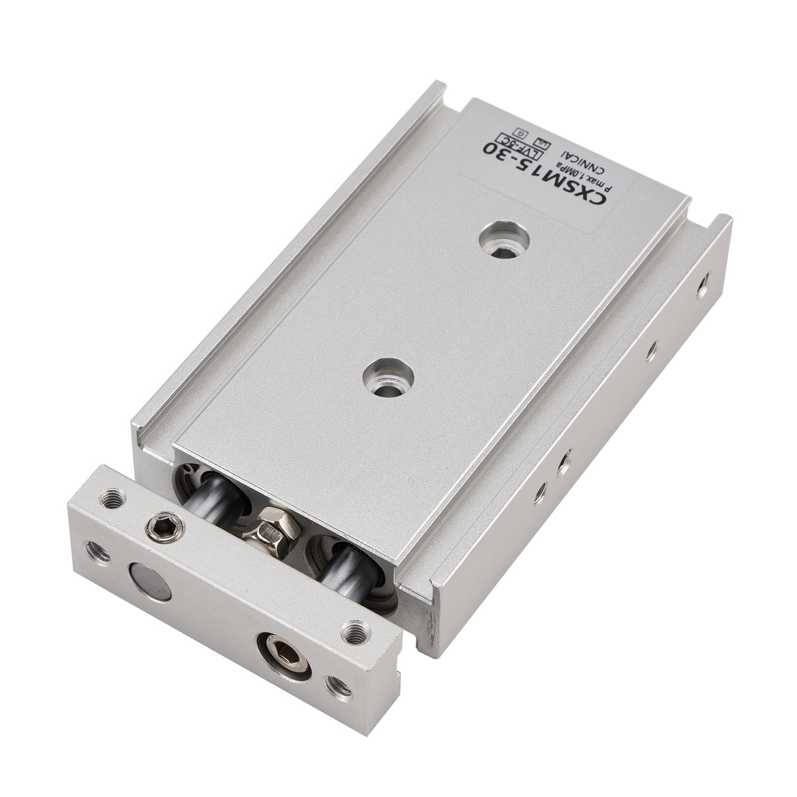 Cilindro pneumatico con doppio stelo SMC CXSM15-30, doppio effetto