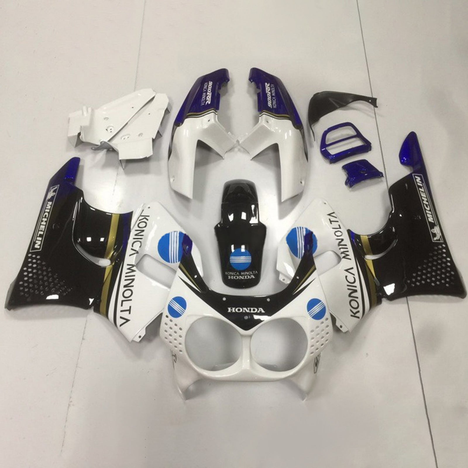 1992-1993 Honda CBR900RR 893 Kit carenatura iniezione carrozzeria in plastica ABS