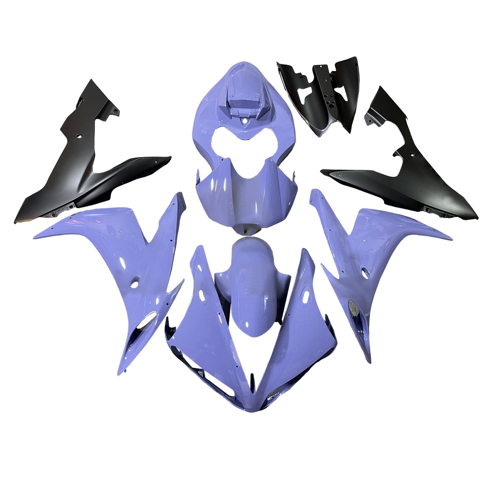 Kit carenatura iniettata in plastica ABS per Yamaha YZFR1 YZF-R1 2004-2006